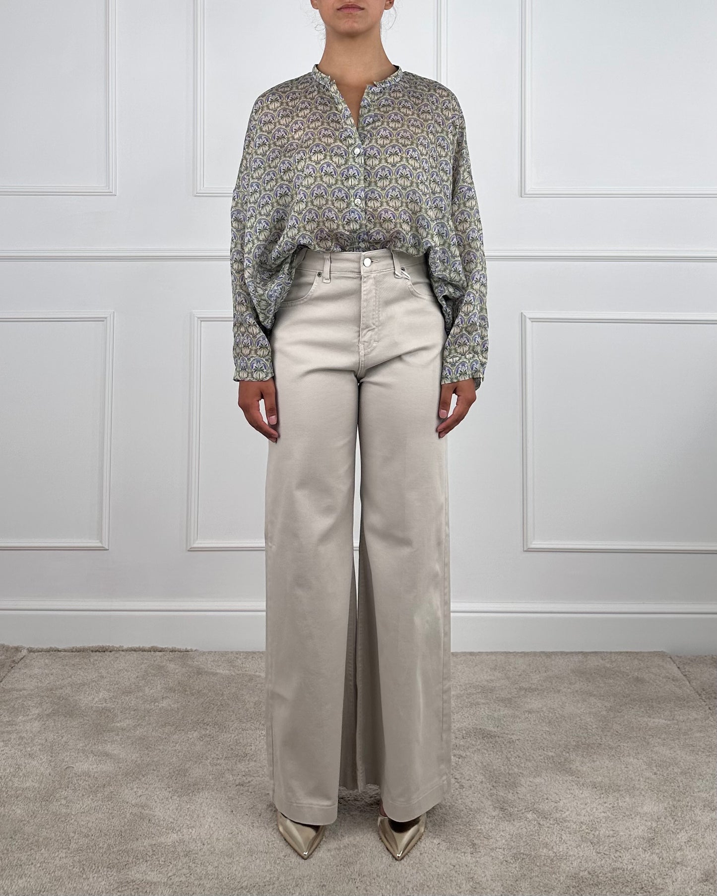 805343G190 - PANTALONE PALAZZO