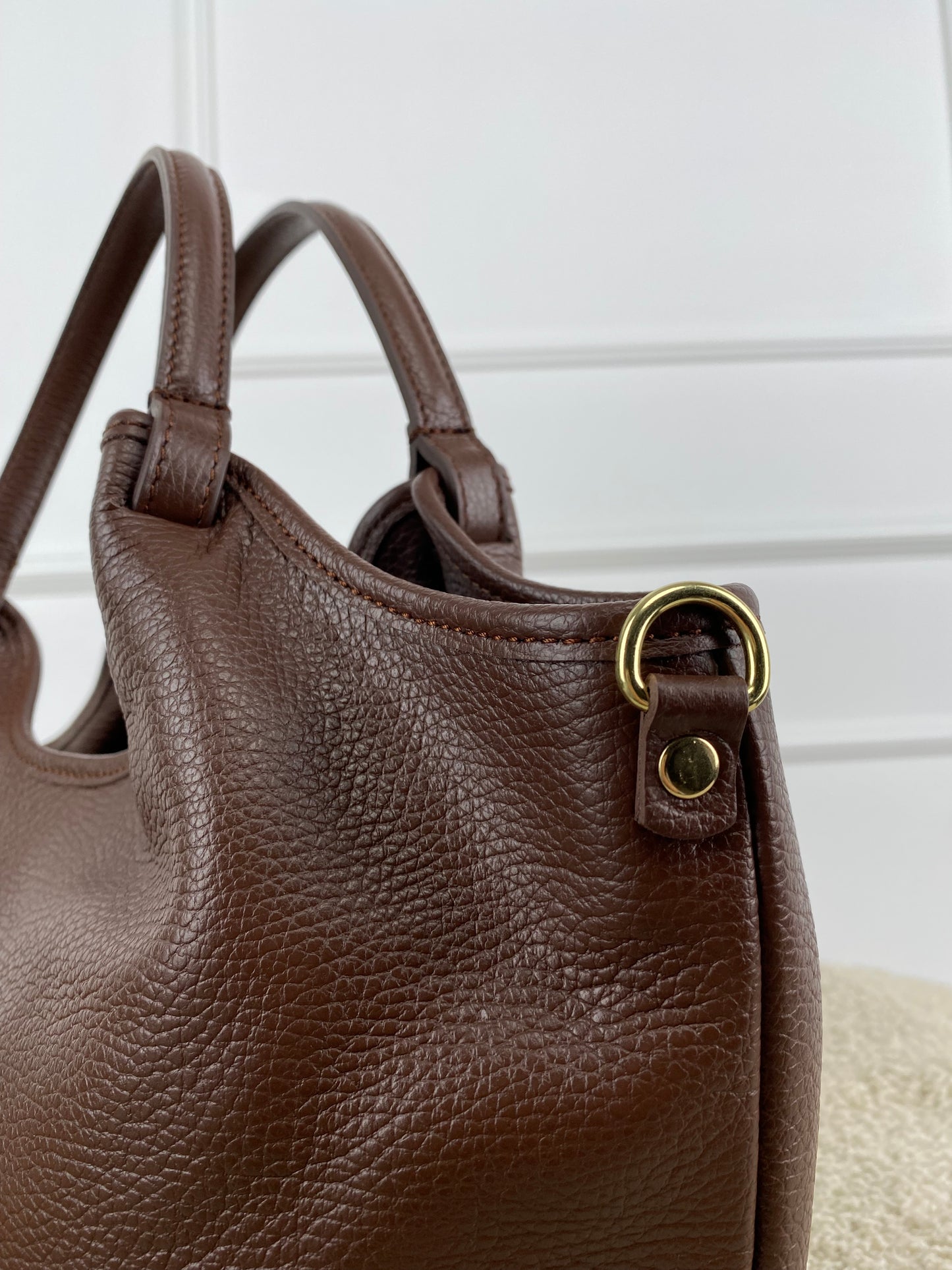 1940 BORSA IN VERA PELLE