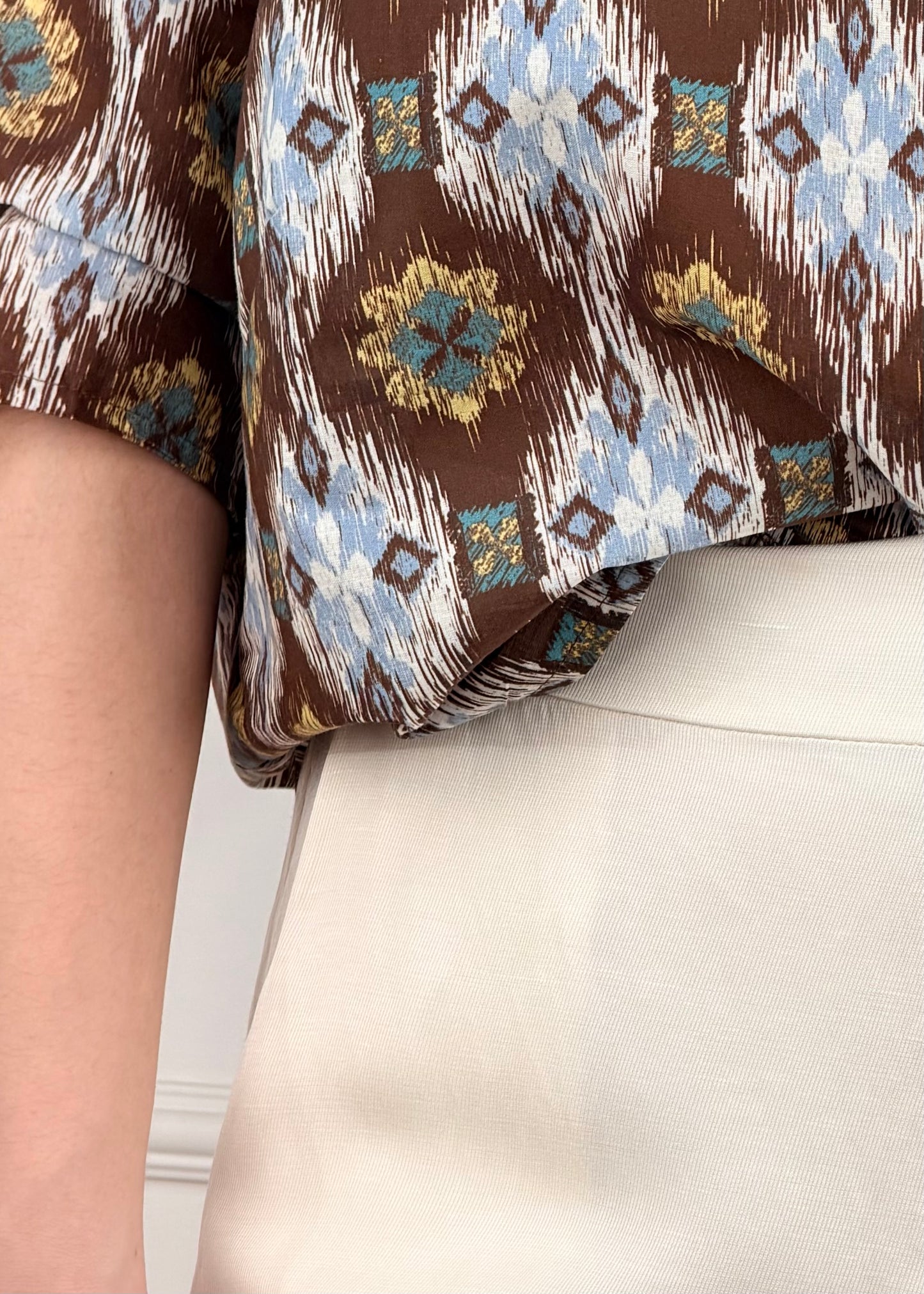 C26436 - BREND CAMICIA IN MUSSOLA DI COTONE