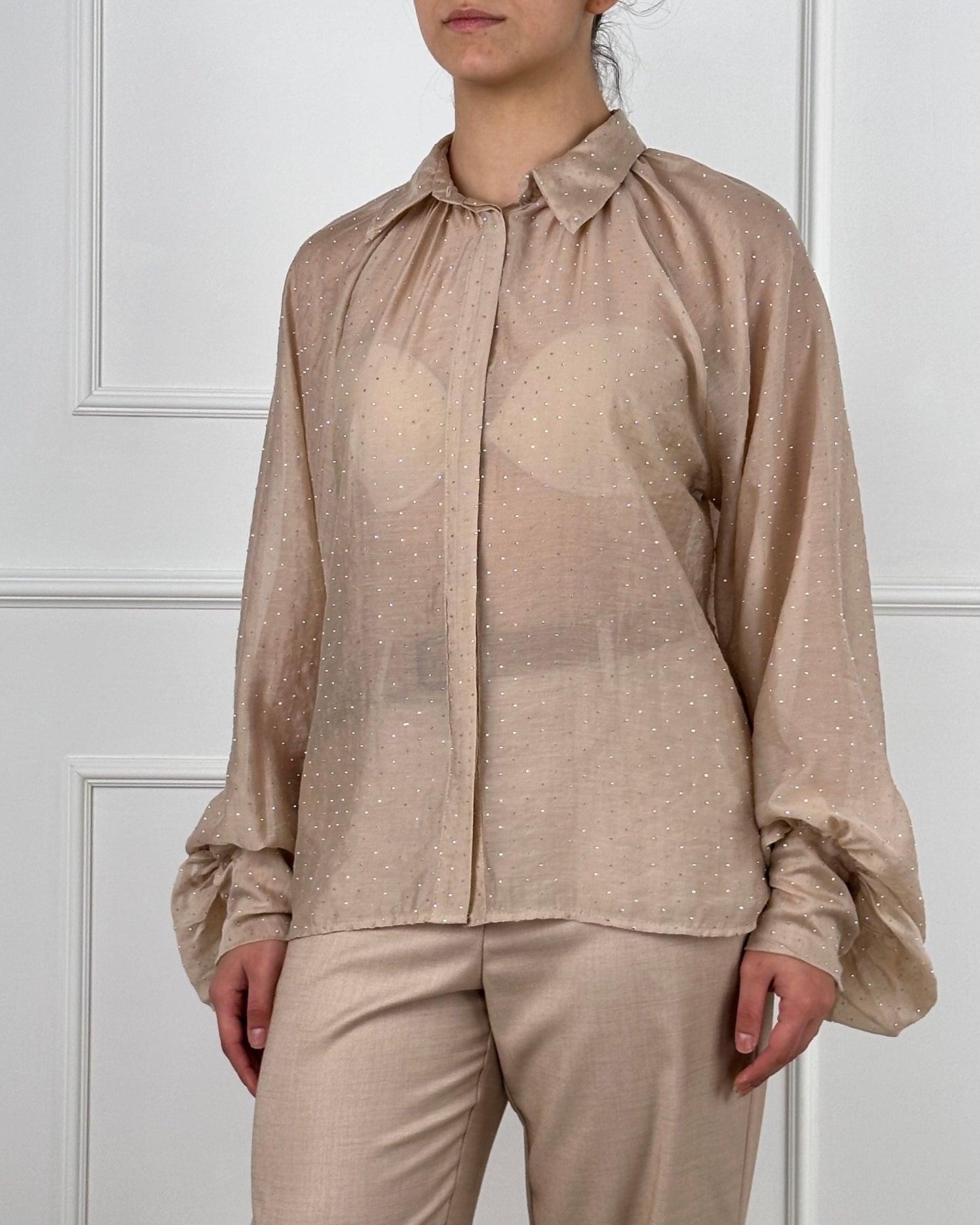 S25C212 - TENSIONE IN CAMICIA STRASS