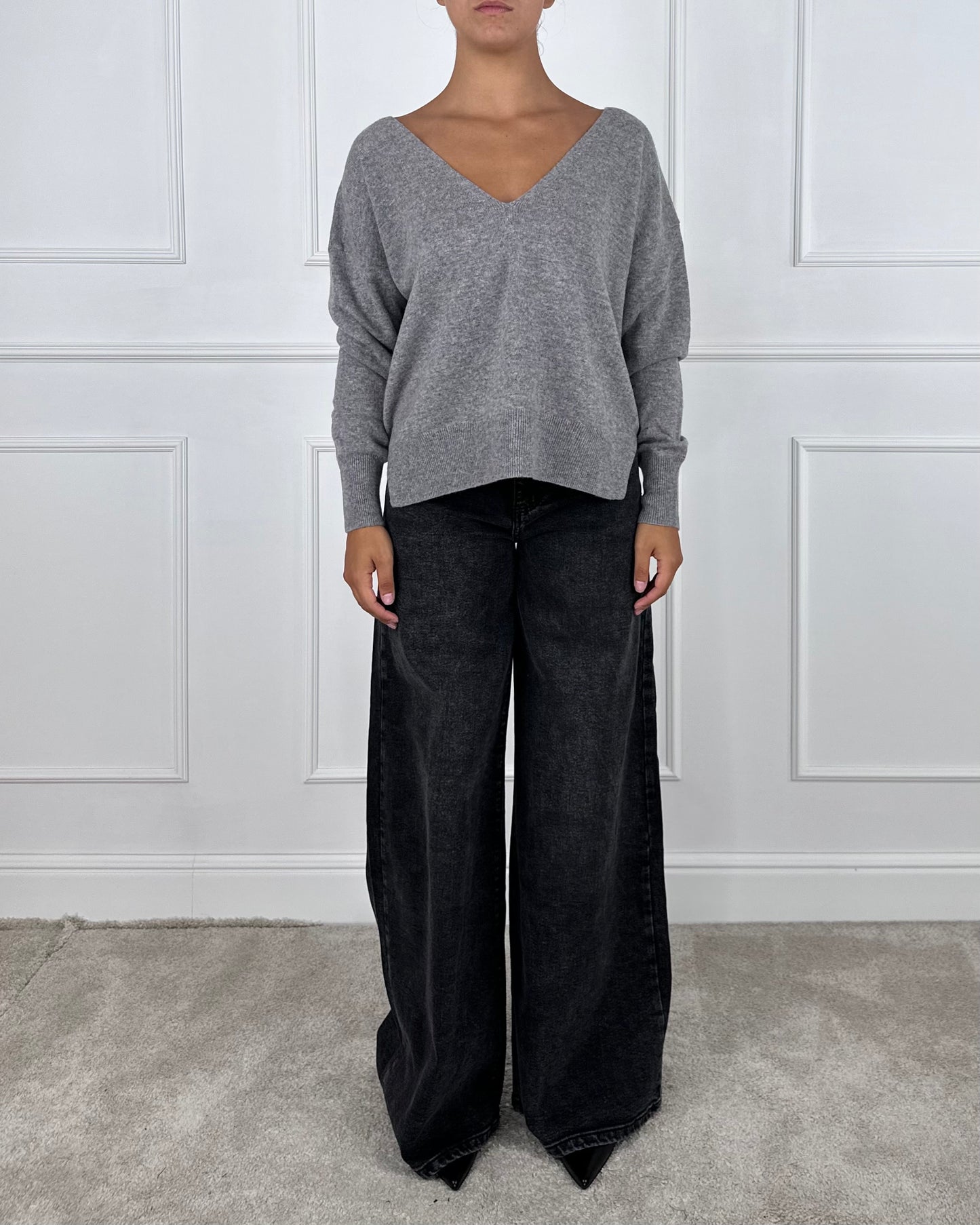 WL544AI25 - TENSIONE IN MAGLIA/CARDIGAN BOTTONI SUL RETRO