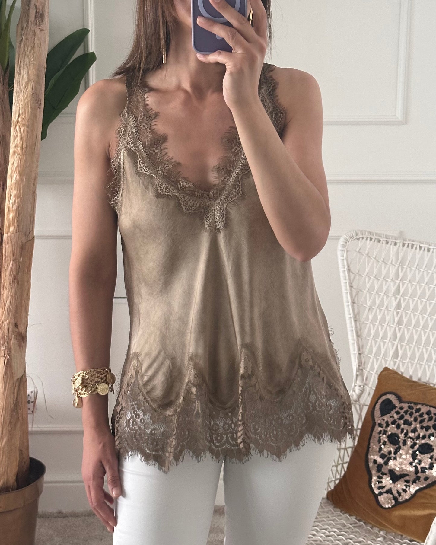 22355 TOP IN VISCOSA IN PIZZO
