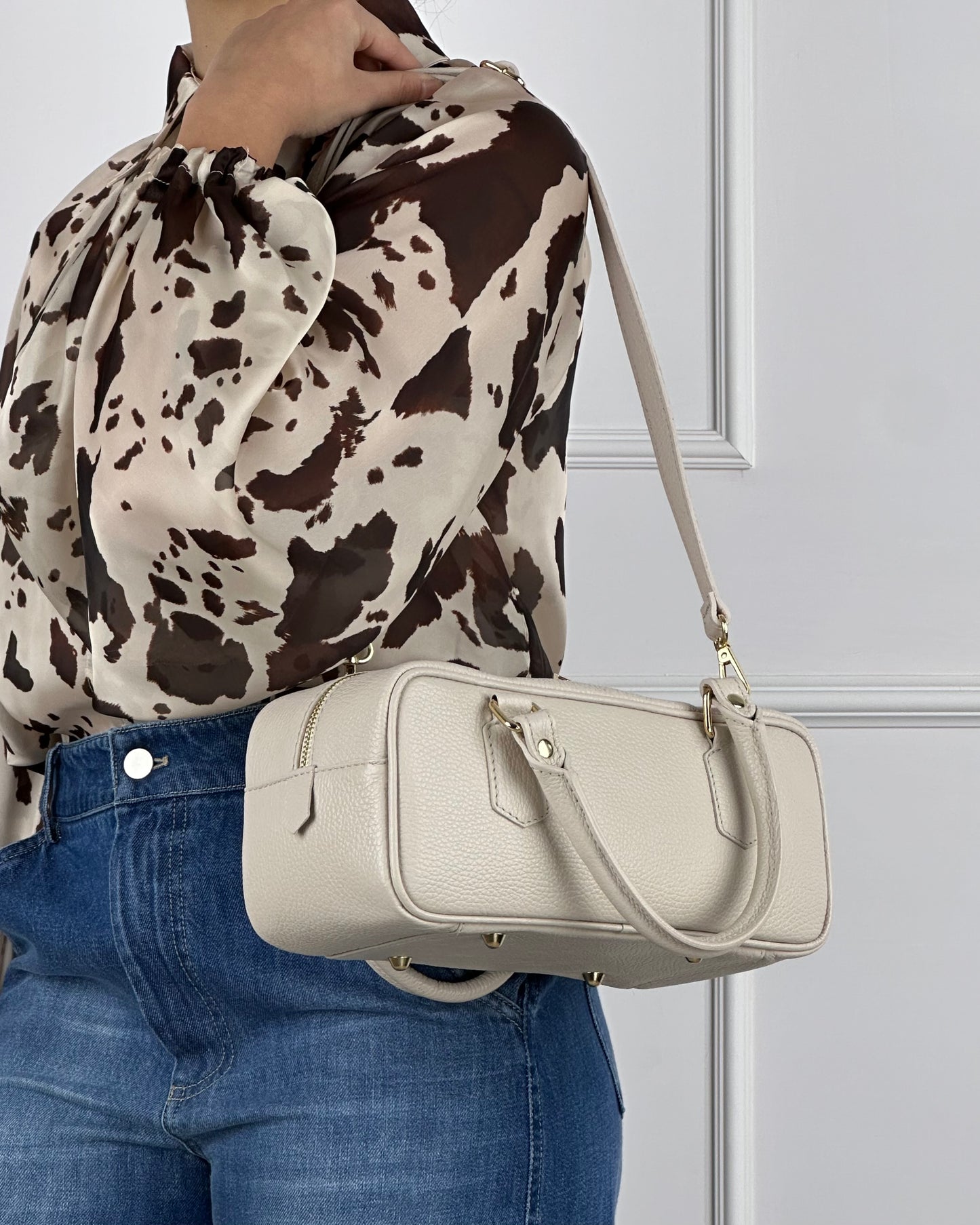 1254 - BORSA IN VERA PELLE