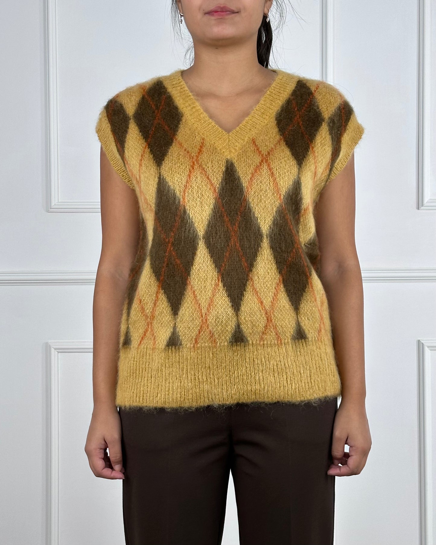 I92799 - GILET CON ROMBI