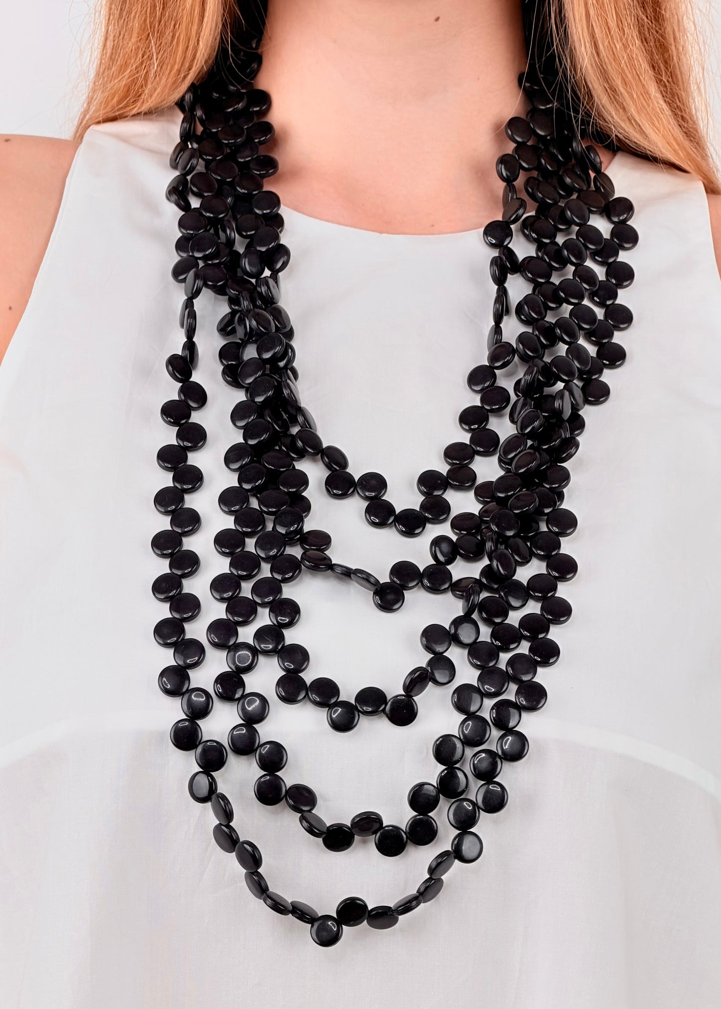 CLN • COLLANA PEPITA NERA
