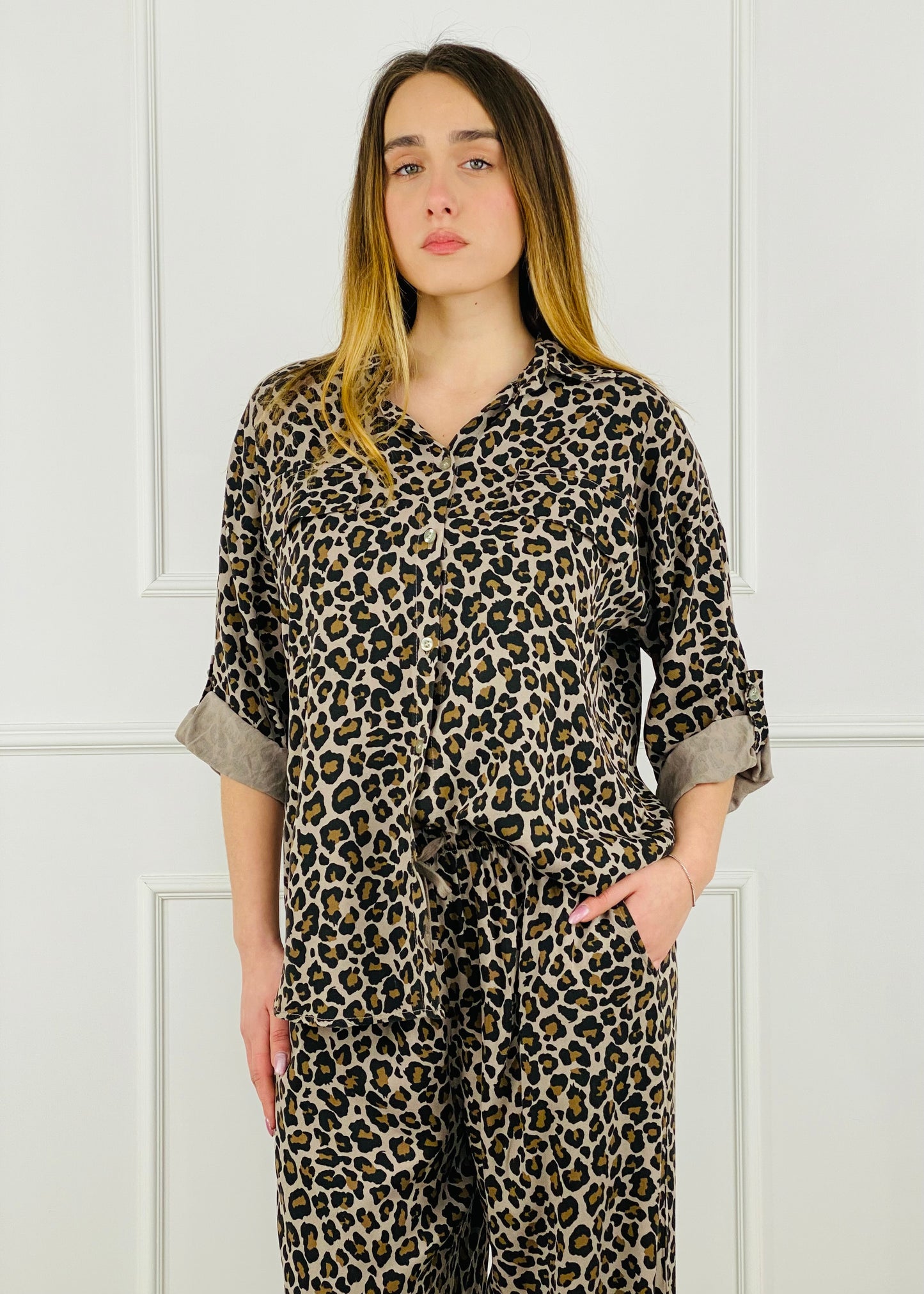 10023 - COMPLETO MACULATO CAMICIA & PANTALONE