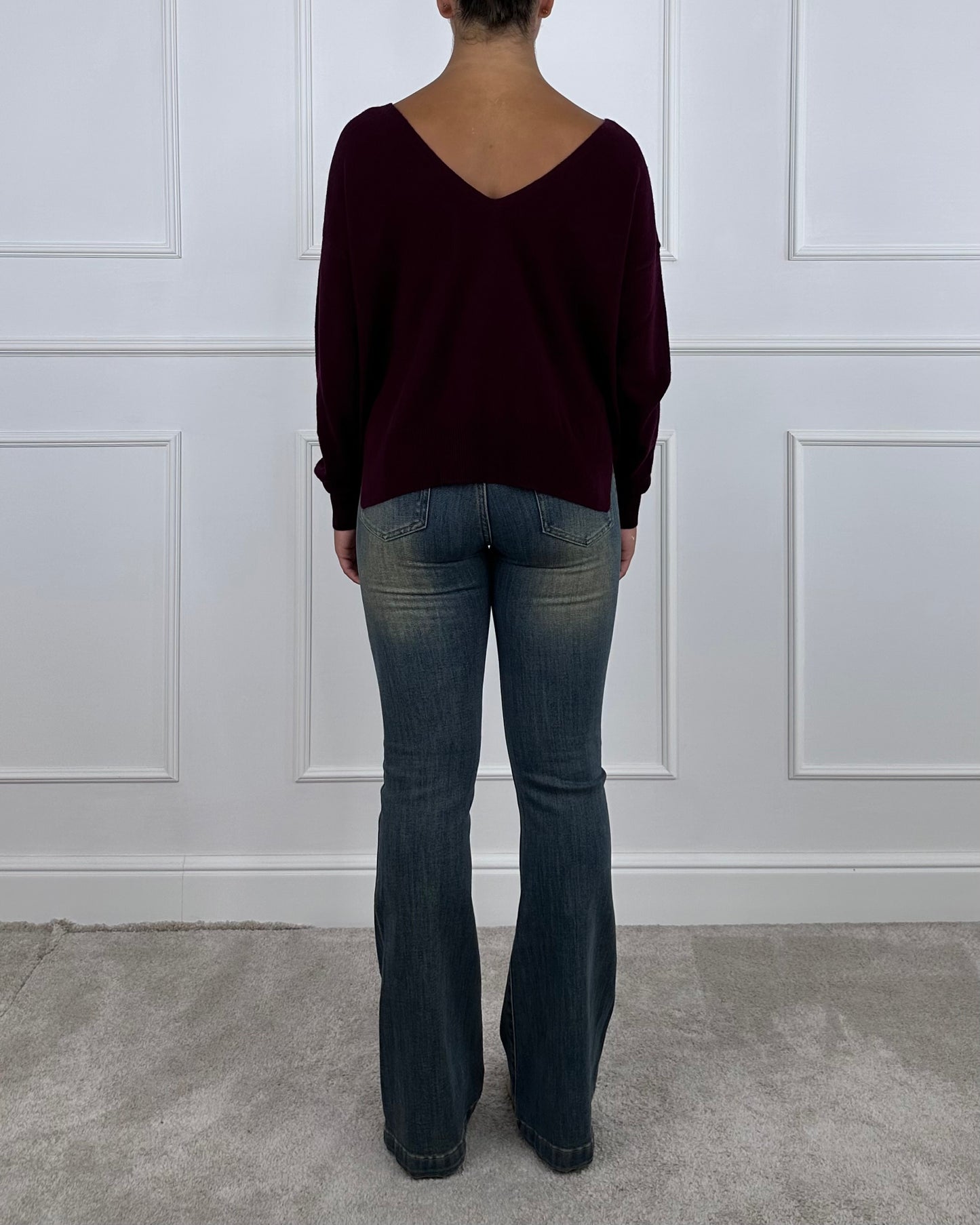 WL544AI25 - TENSIONE IN MAGLIA/CARDIGAN BOTTONI SUL RETRO