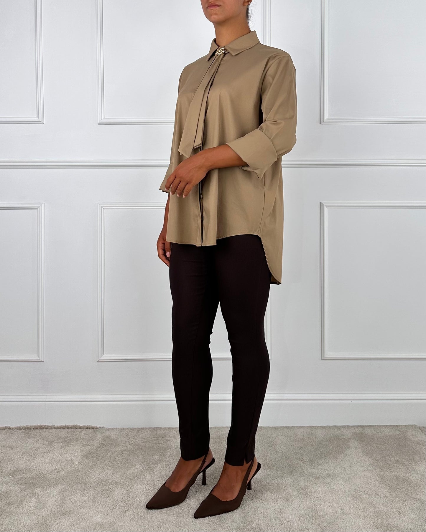 71025 - CAMICIA CON CRAVATTINO