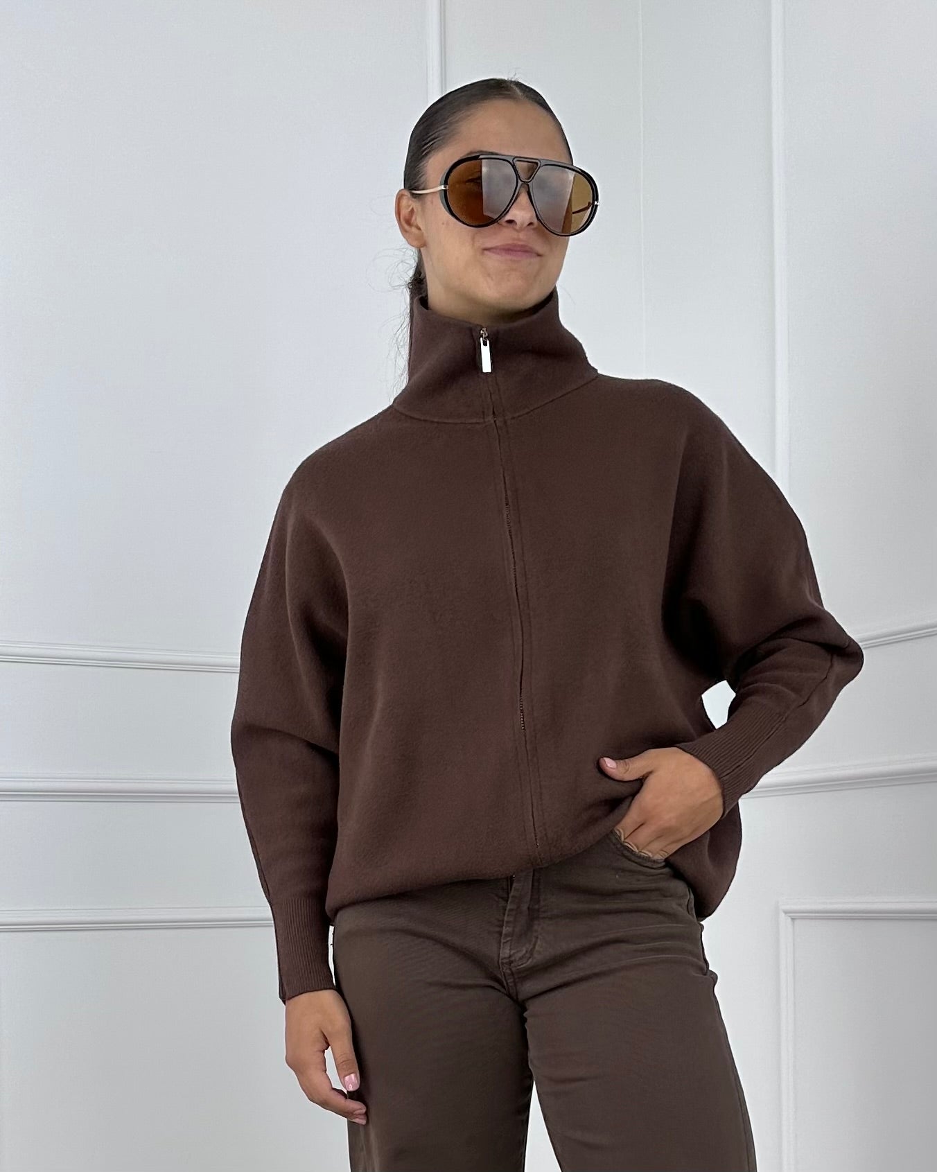 Q367289 - CARDIGAN CON ZIP