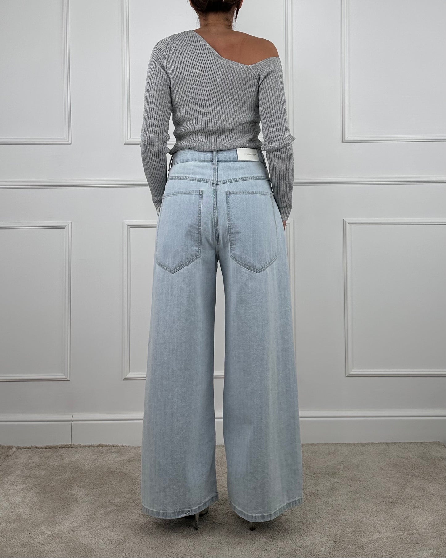GIUSISTRASS - TENSIONE IN JEANS PALAZZO GIUSI CON STRASS
