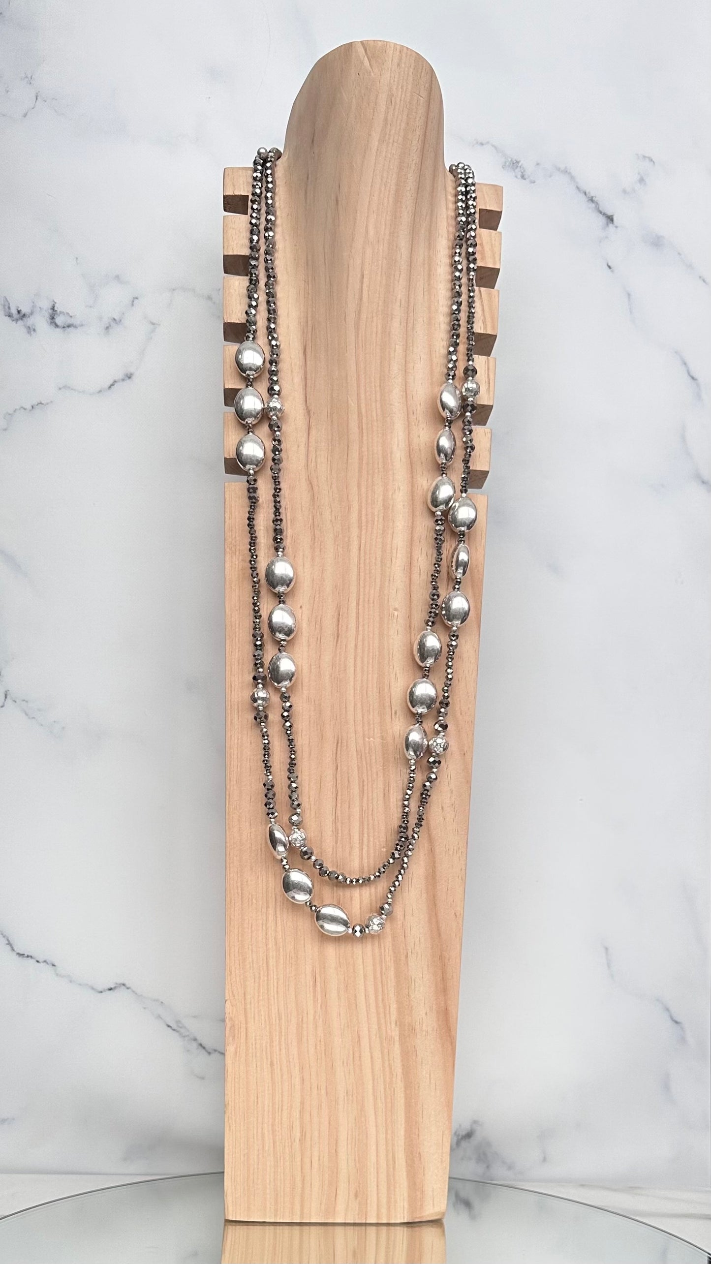 CLN7 COLLANA PERLINE