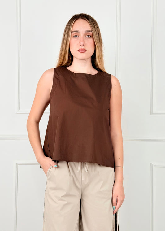 B3327 - BREND BLUSA TRAPEZIO