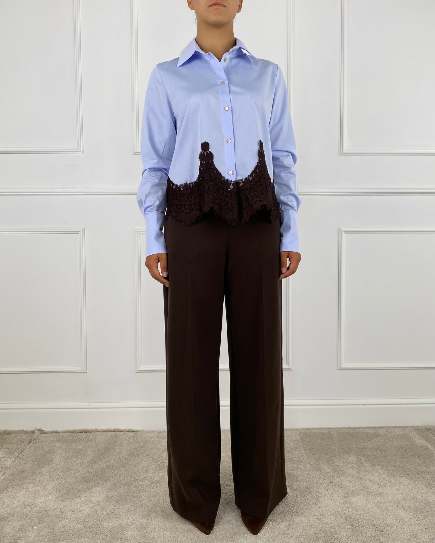 37769 - TENSIONE IN CAMICIA FONDO PIZZO