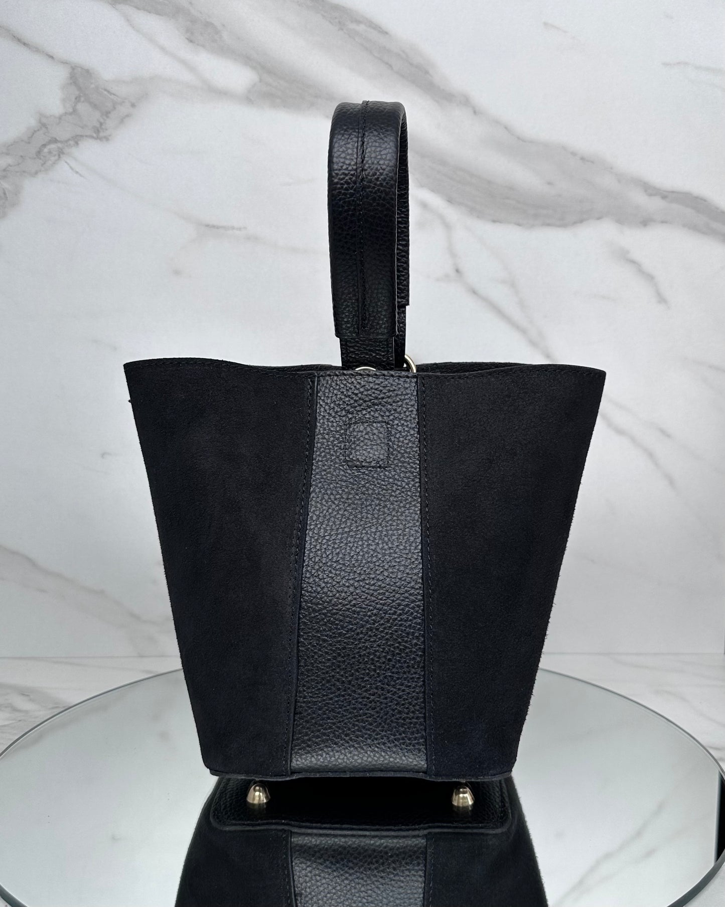 BRS47 - BORSA SECCHIELLO VERA PELLE