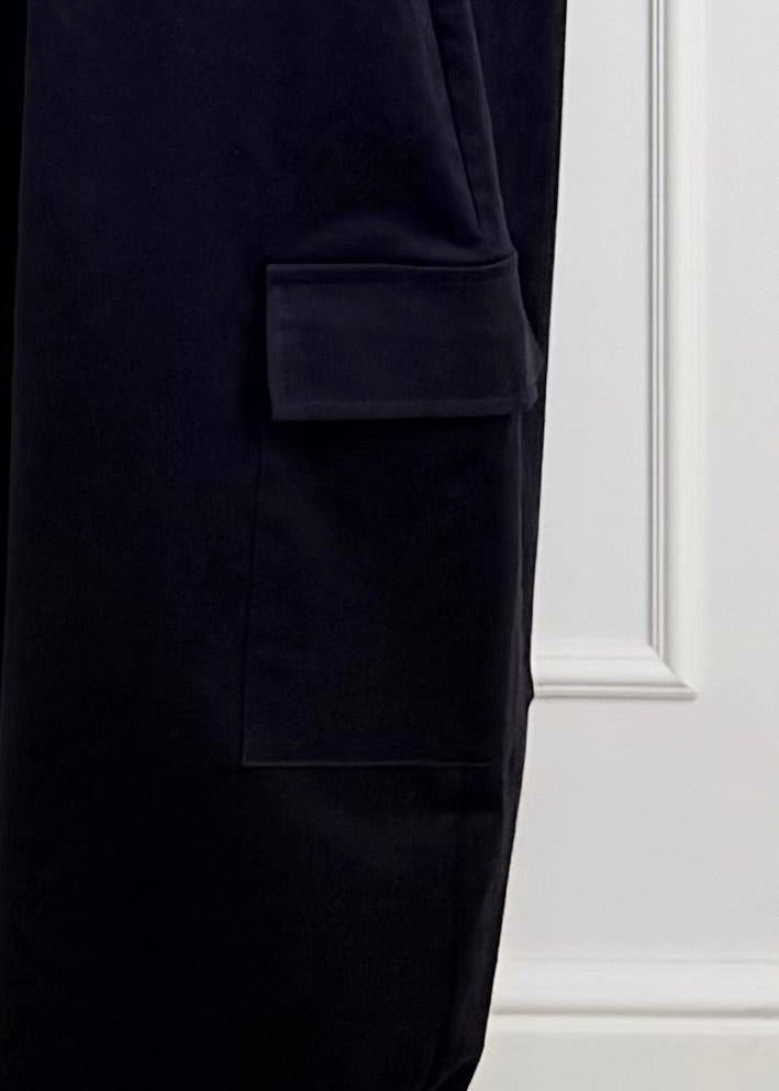 NA2515 - MY-D PANTALONE CARGO CON BOTTONE SUL FONDO