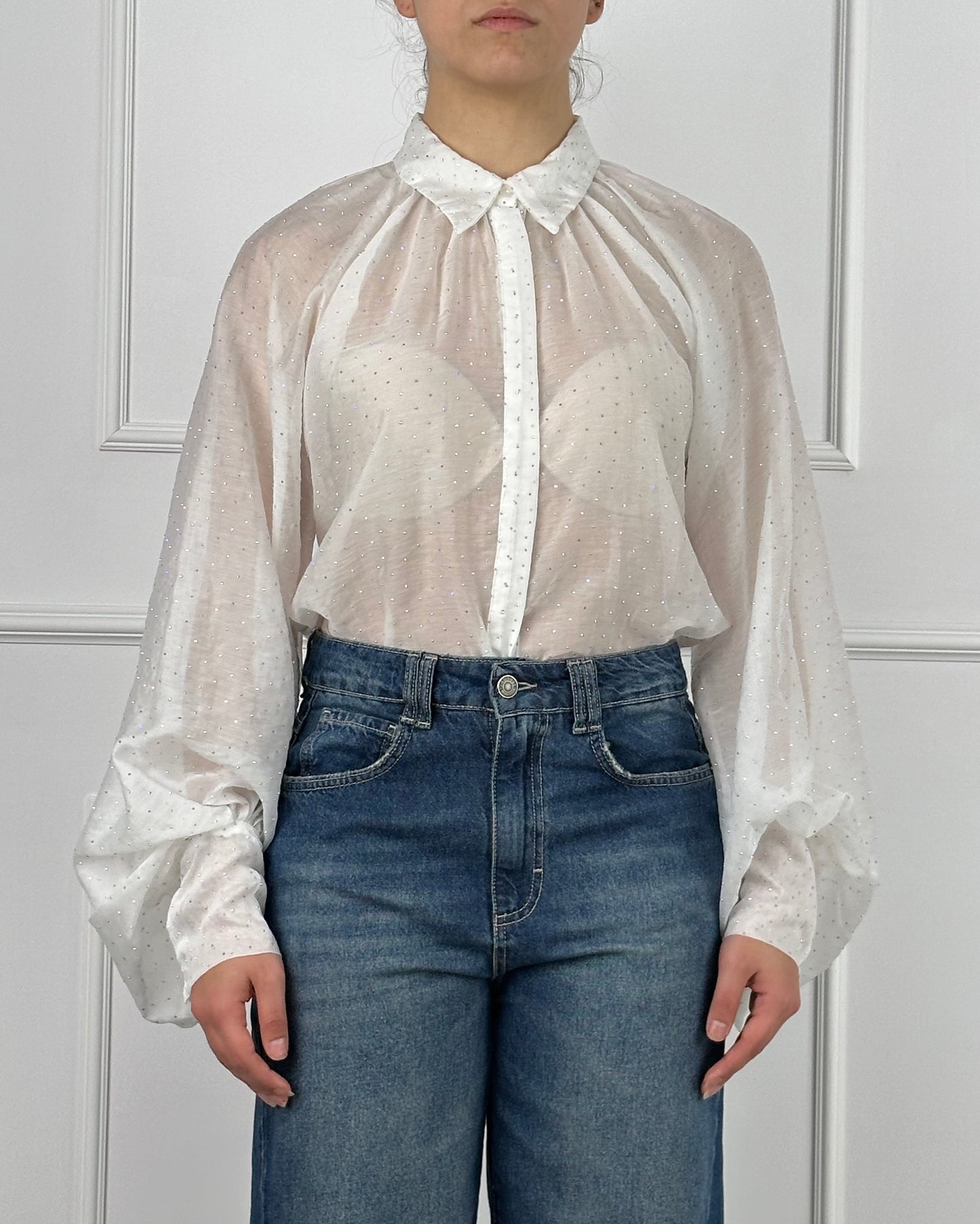 S25C212 - TENSIONE IN CAMICIA STRASS