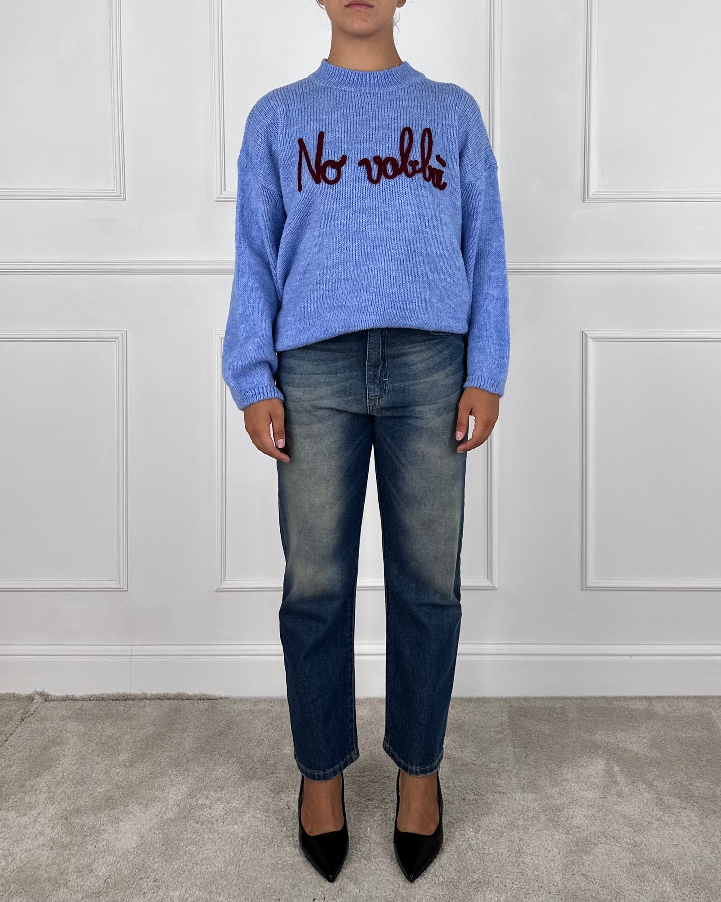 TOMRAYBLU - TENSIONE IN DENIM GAMBA DRITTA