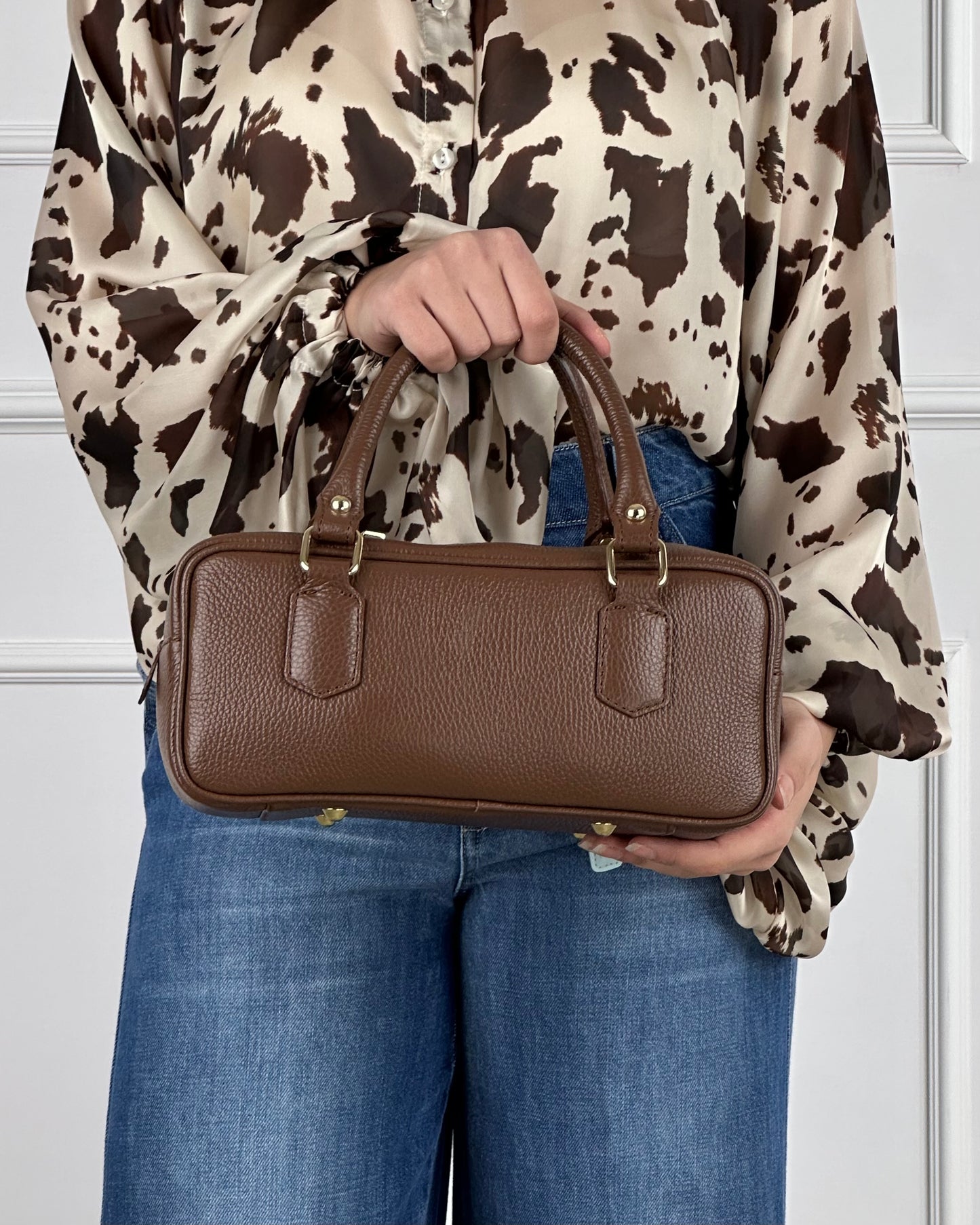 1254 - BORSA IN VERA PELLE