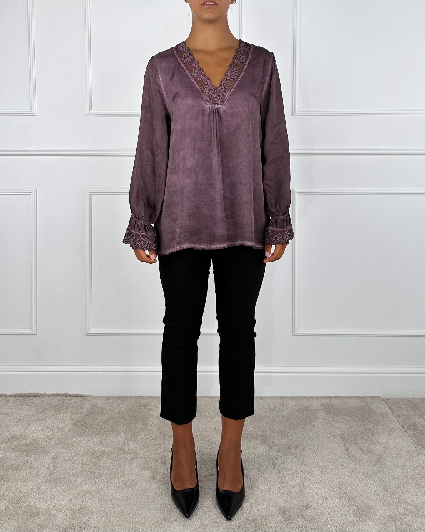AI25582CAMP - TENSIONE IN PANTALONE MINI FLARE