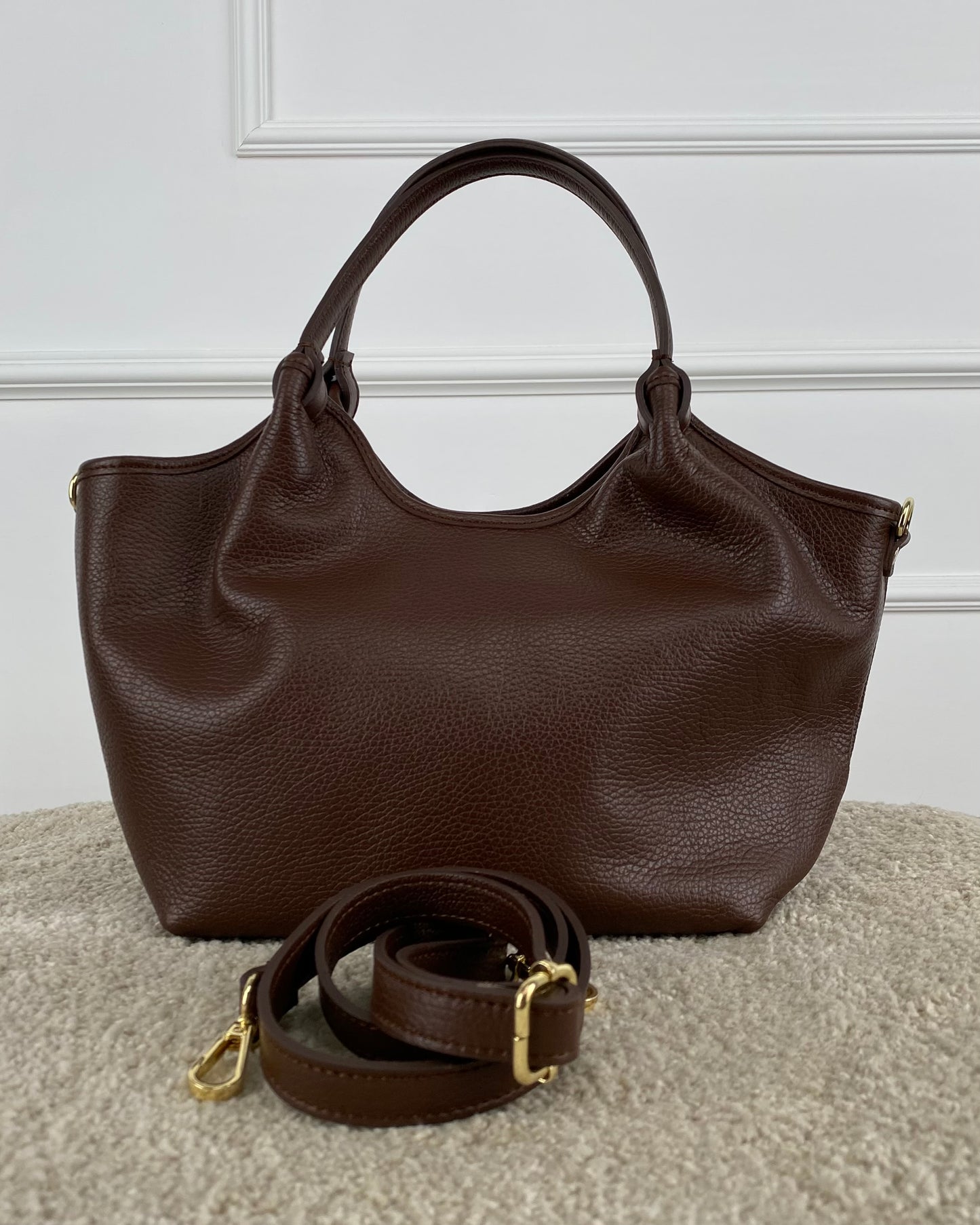 1940 BORSA IN VERA PELLE