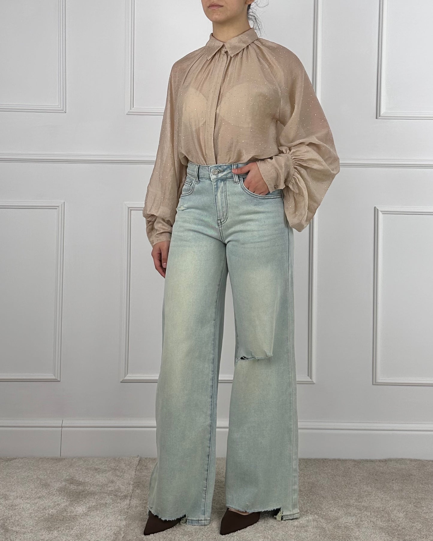 VDT126A - VDT126A MY-D DENIM PALAZZO