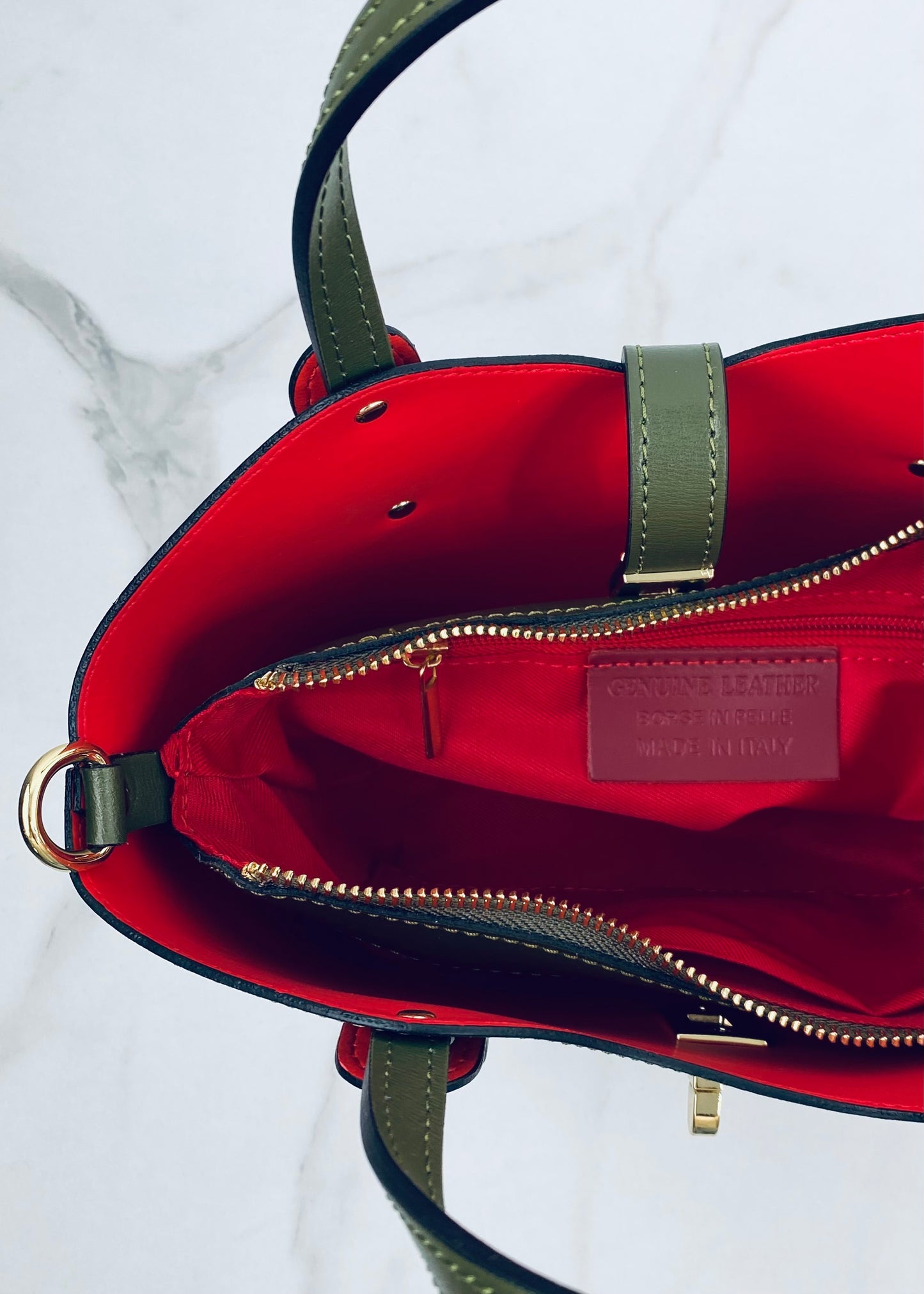 BRS• BORSA ZOE VERA PELLE