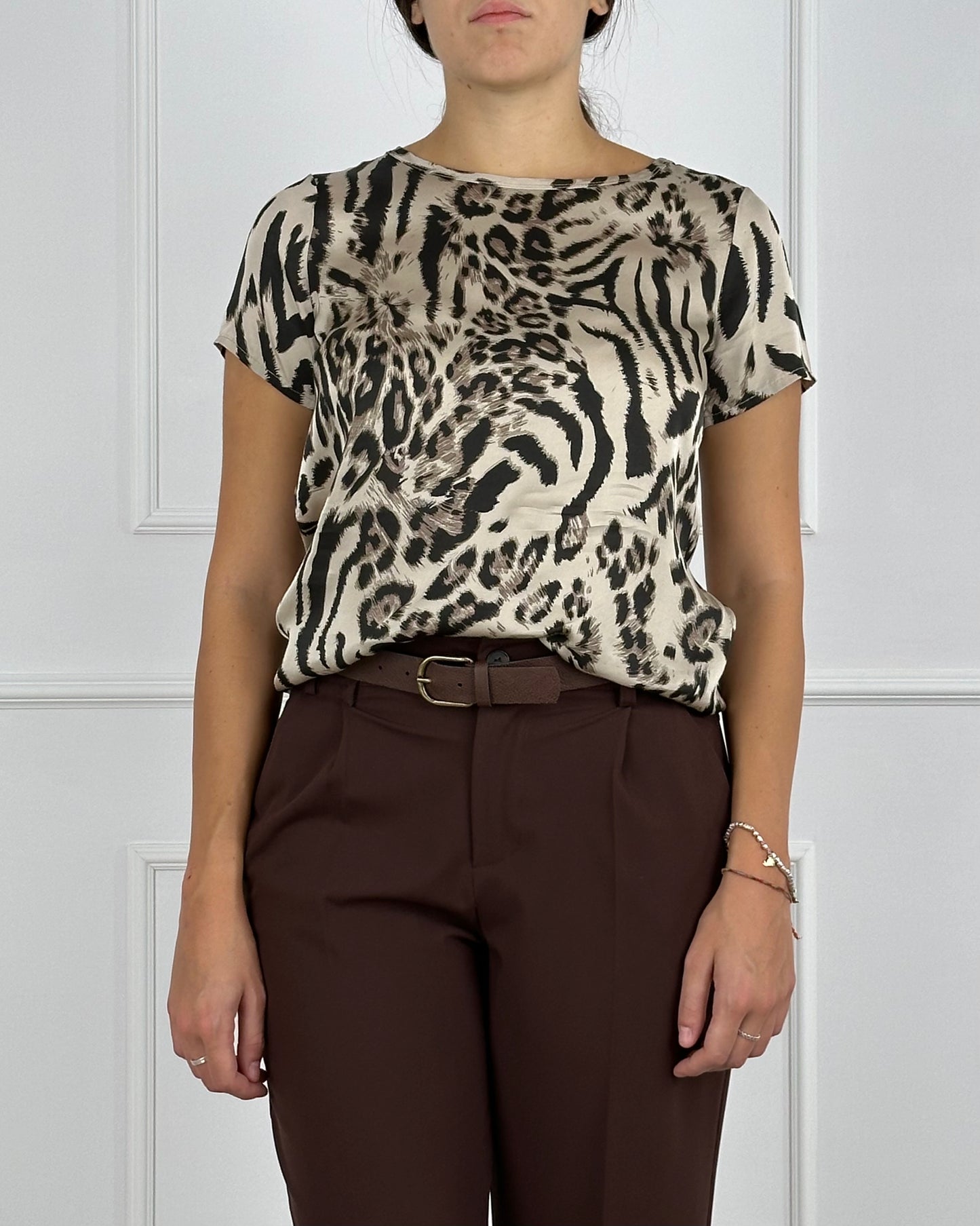 C347 - C347 MY-D BLUSA ANIMALIER