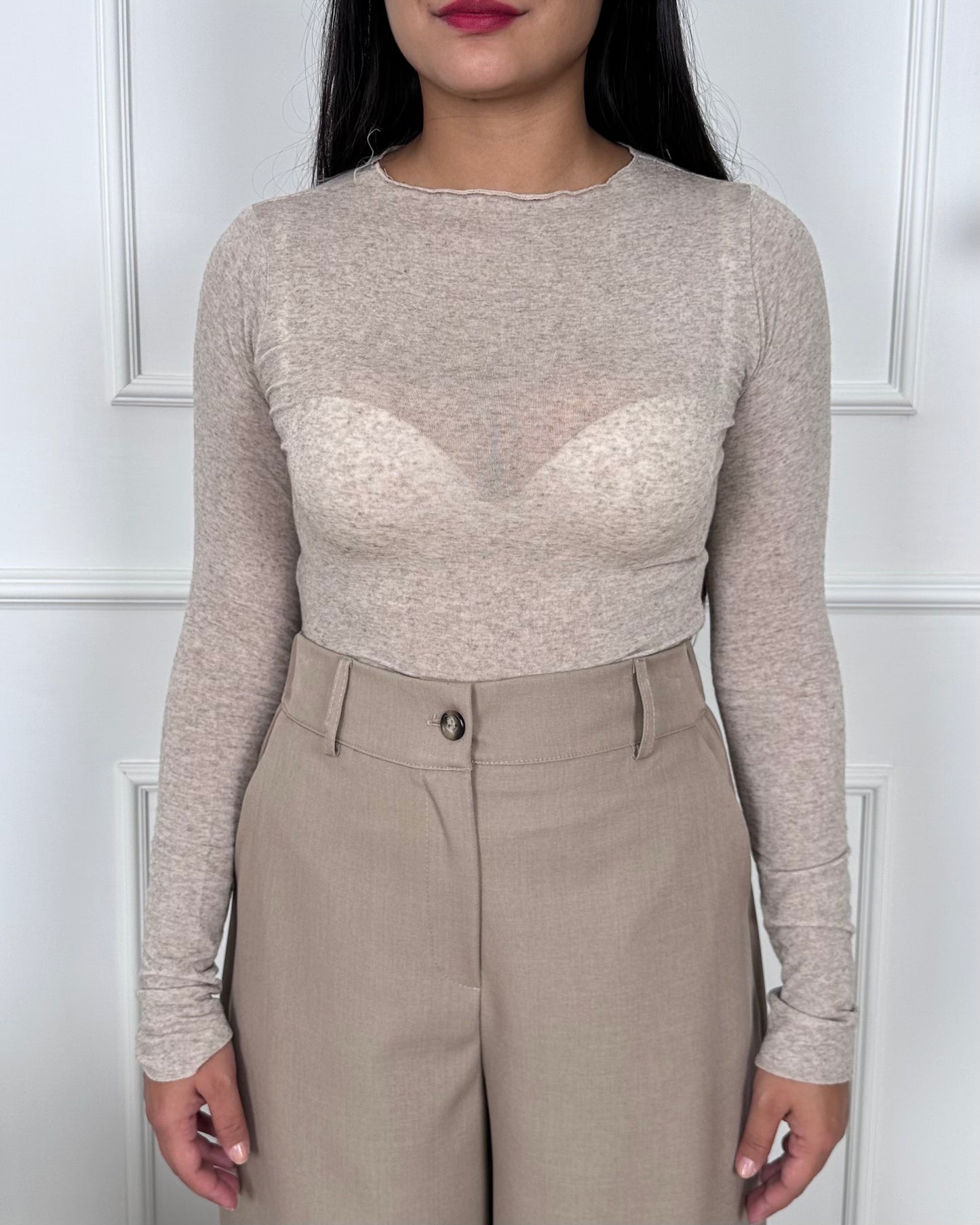 81926 - MAGLIA MISTO CASHMERE FANTASIA