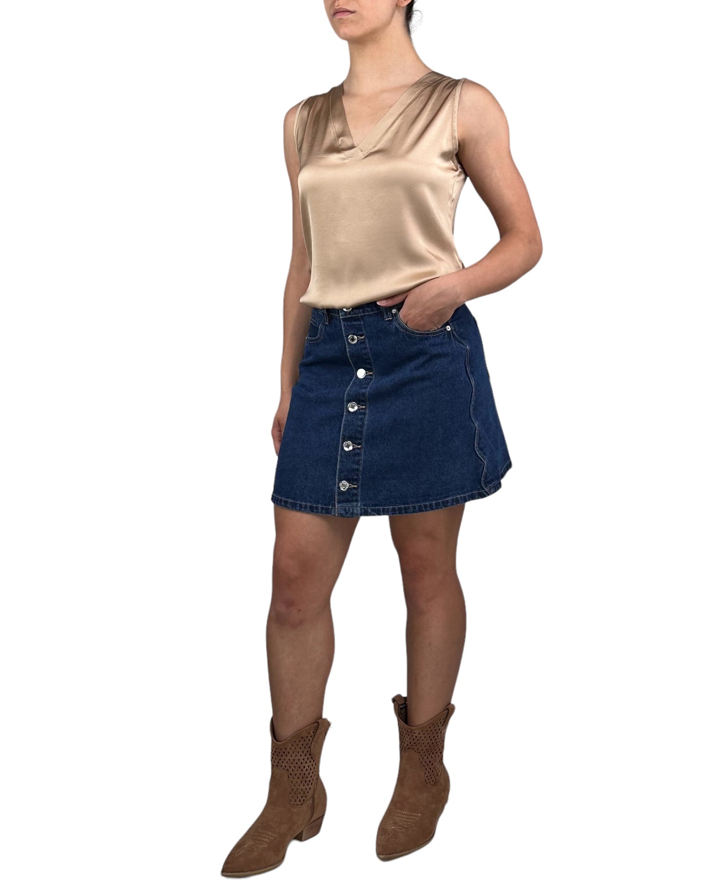 10307670 VERO MODA GONNA DENIM