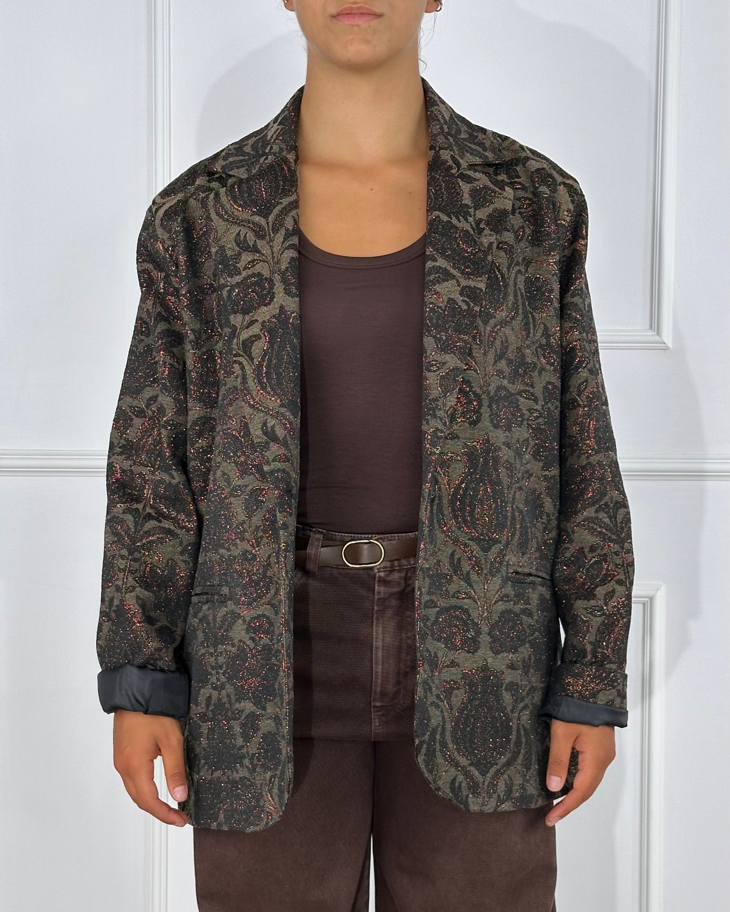 F60126 - GIACCA JACQUARD