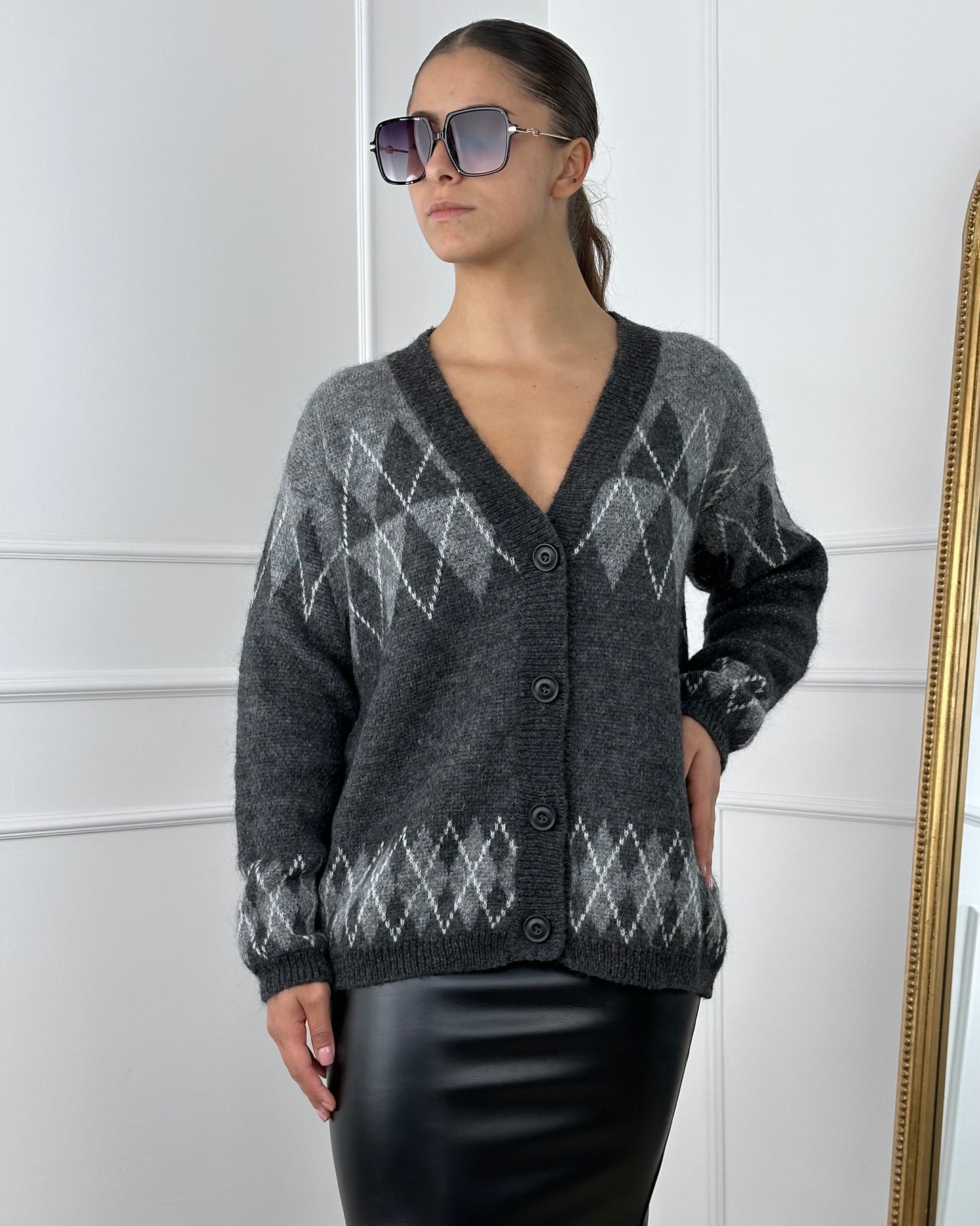 25180 - MY-D CARDIGAN ROMBI