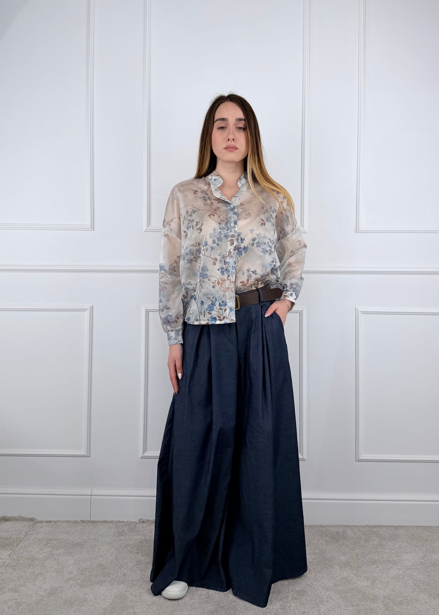 33670 - GONNA PANTALONE IN DENIM