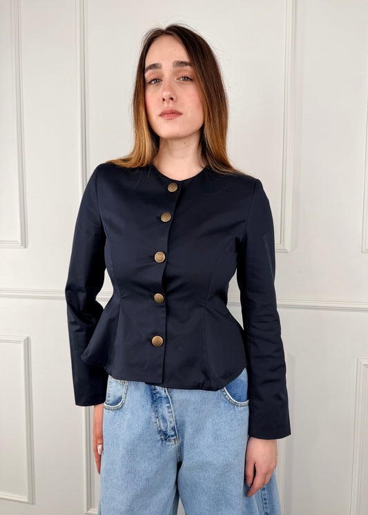 26B4366 - TENSIONE IN GIACCA IN COTONE SFIANCATA