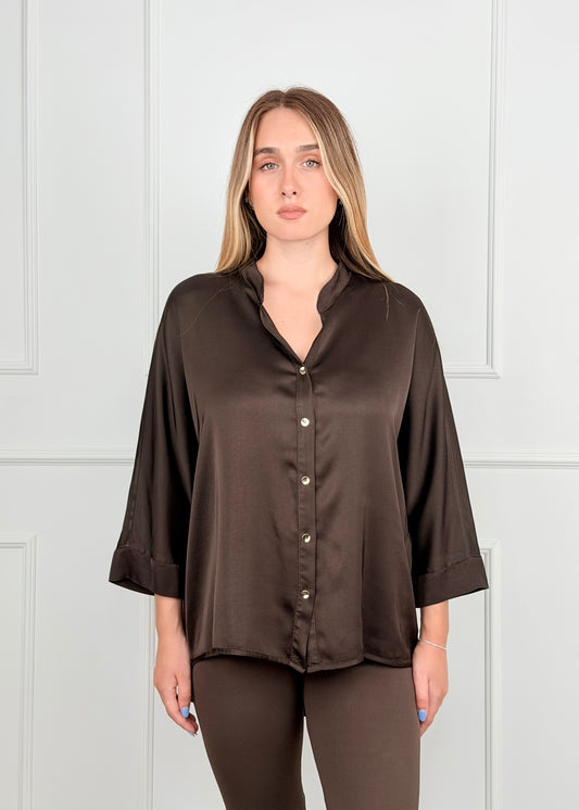 FLC484C22R - MY-D CAMICIA SATIN OVER