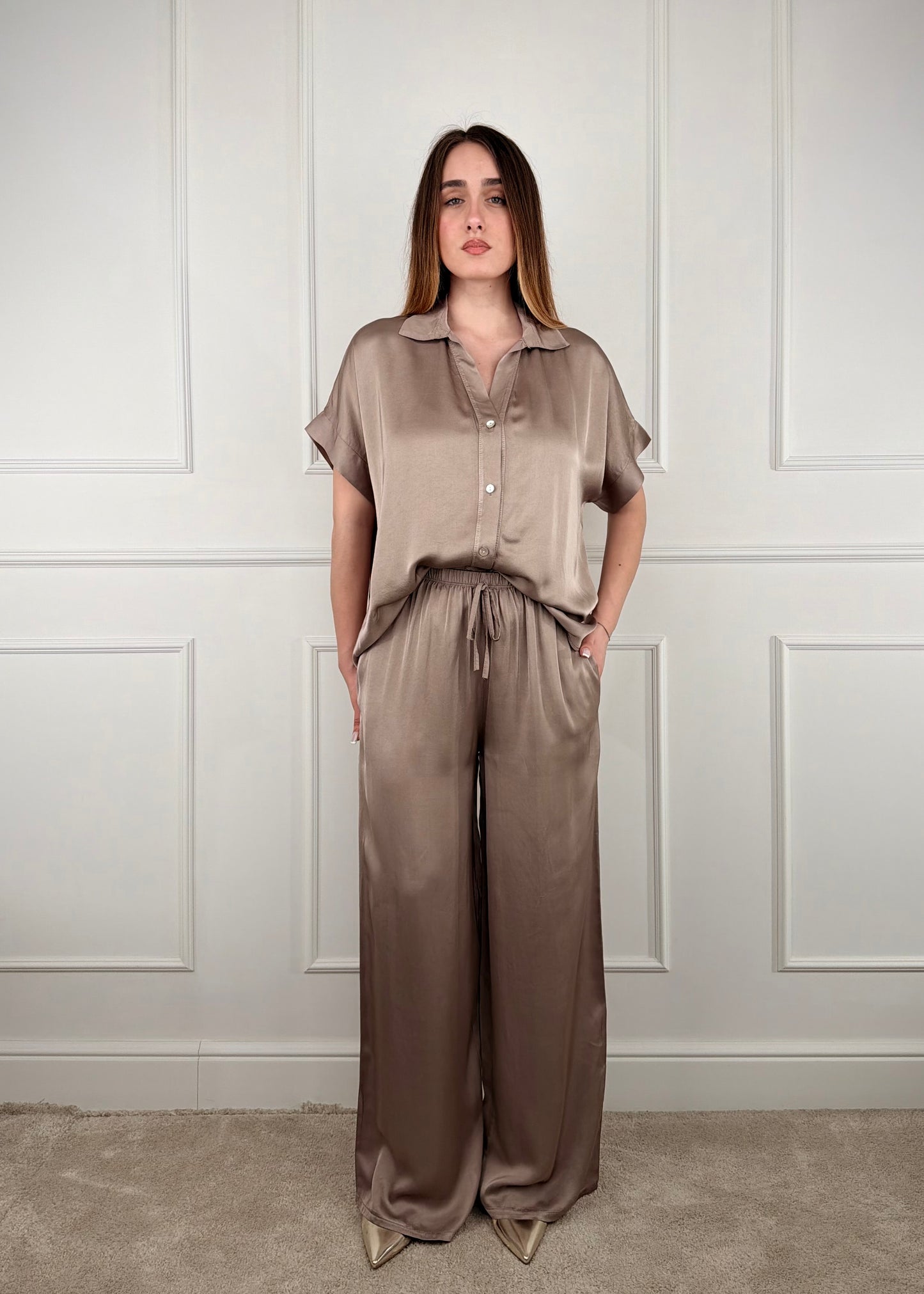 5685 - CAMICIA MEZZA MANICA IN VISCOSA