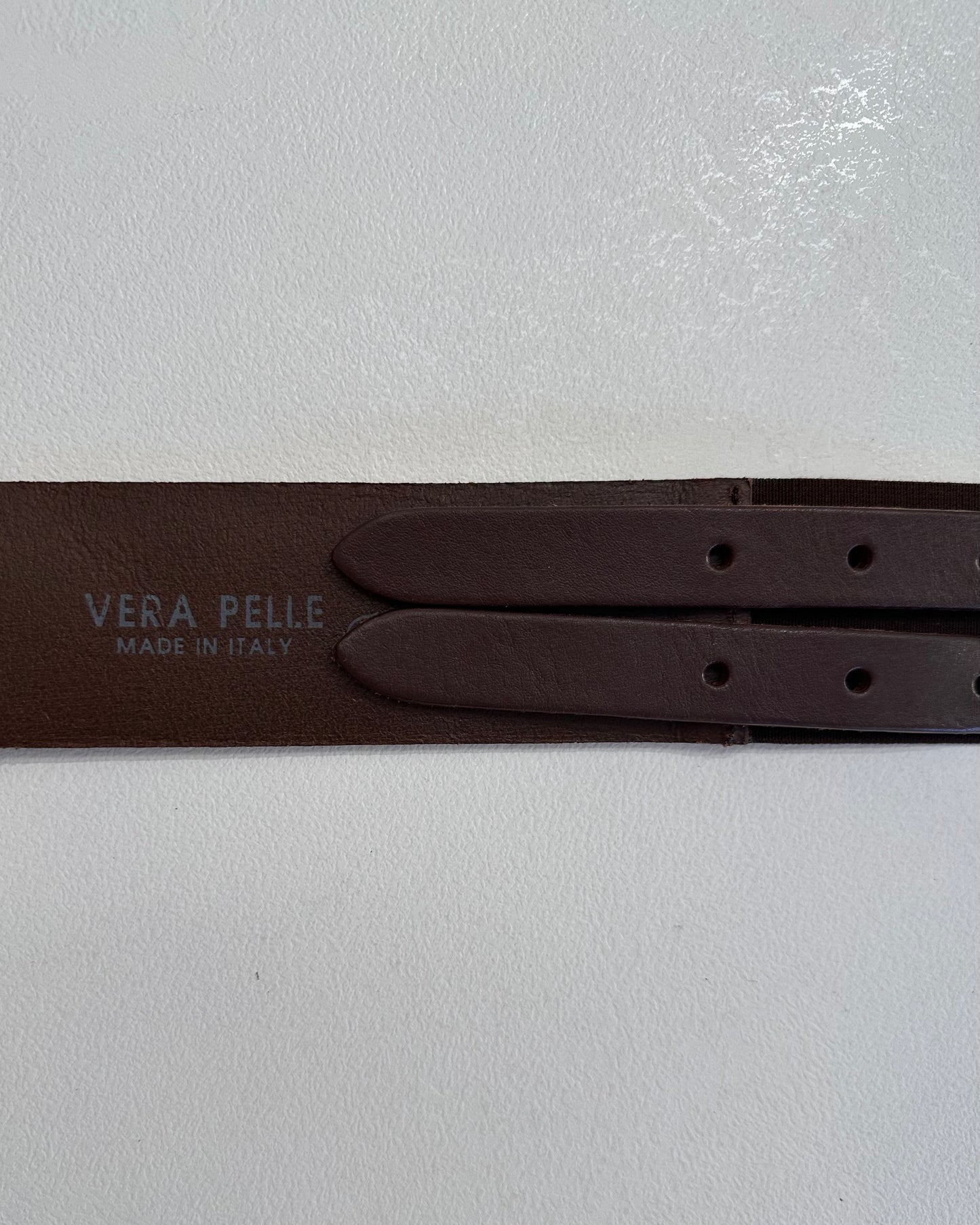 Q151831 - Q151831 CINTURA VERA PELLE DOPPIA FIBBIA