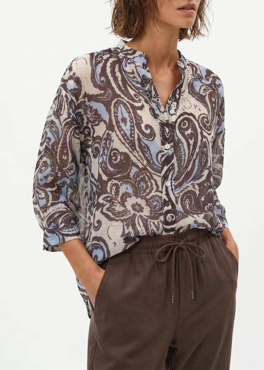 B3163 - BREND CAMICIA FANTASIA FLOREALE