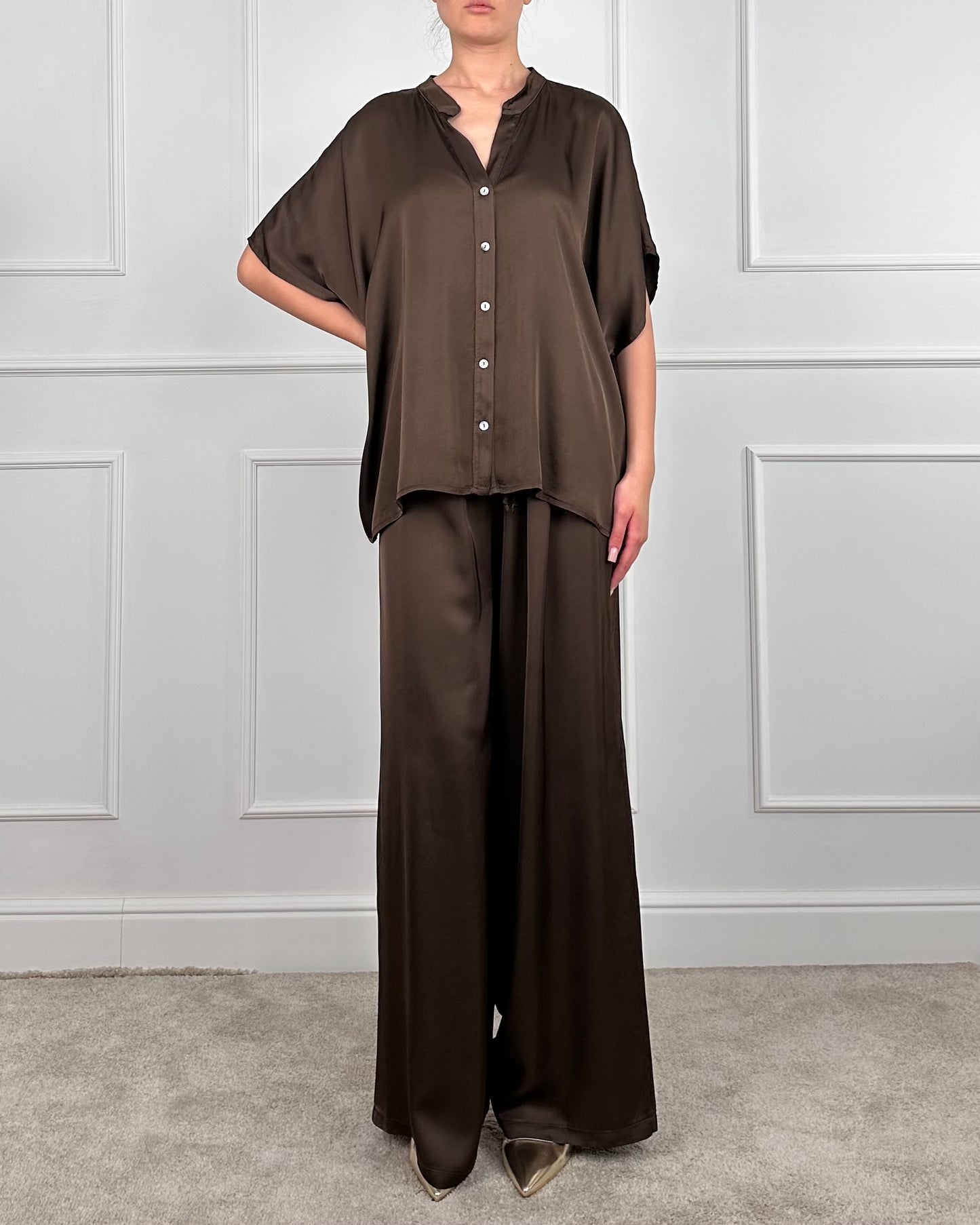 F5039C05Q TENSIONE IN CAMICIA VISCOSA