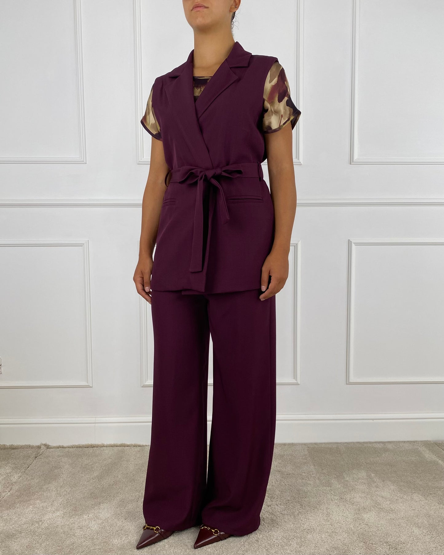 FL9565FLC - COMPLETO GILET E PANTALONE