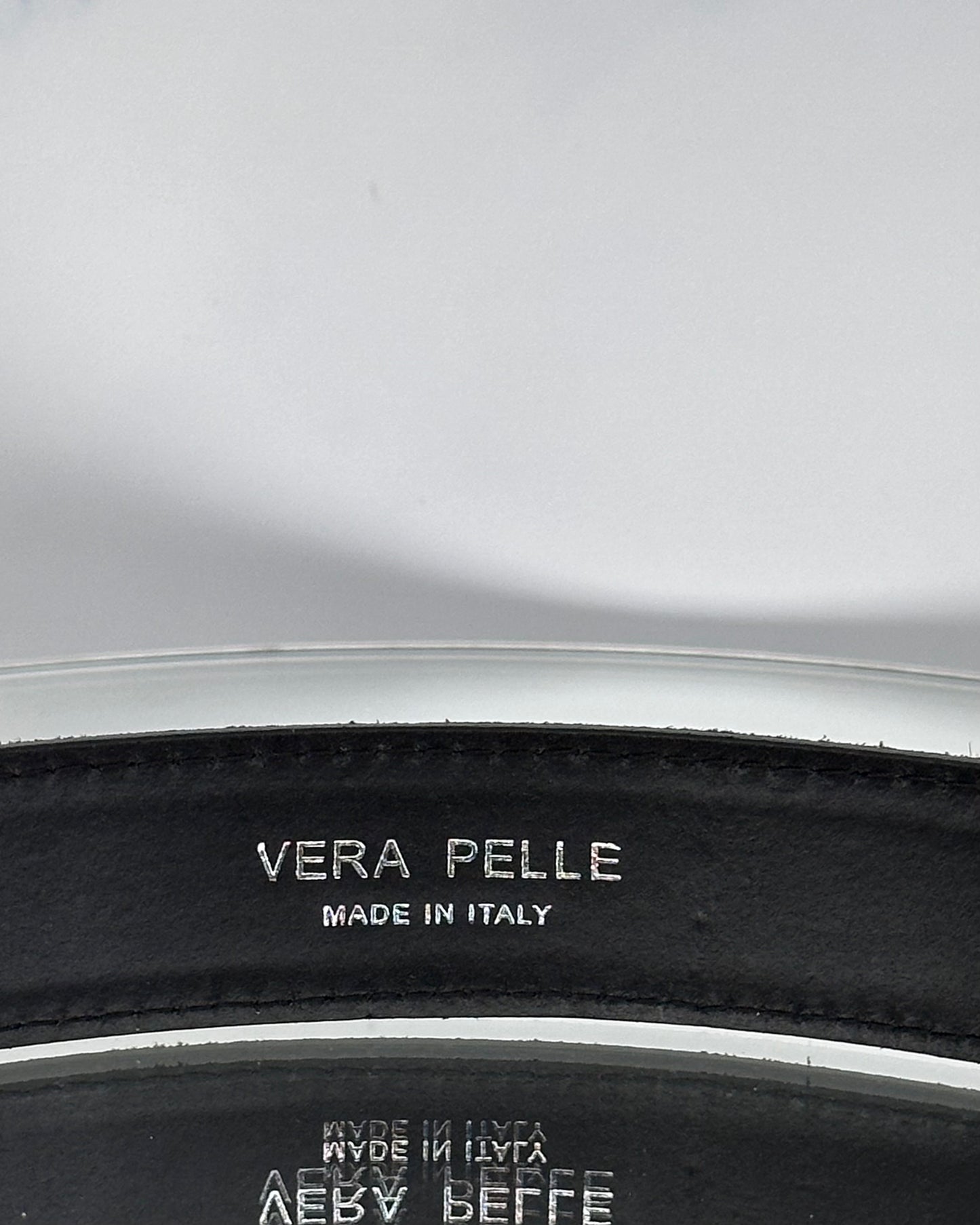 CNT2530 CINTURA VERA PELLE MACULATA