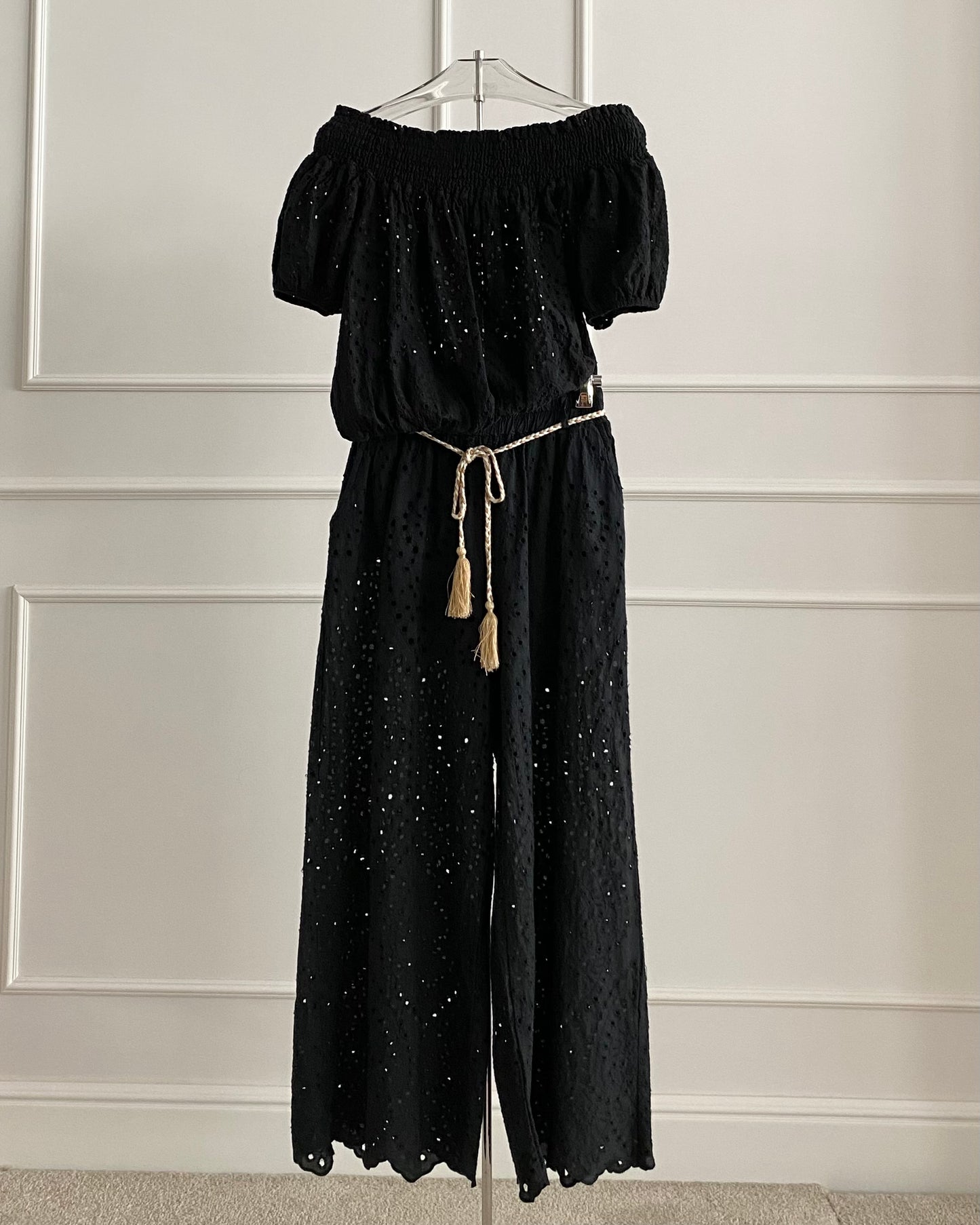 4671X22 PANTALONE IN PIZZO SANGALLO