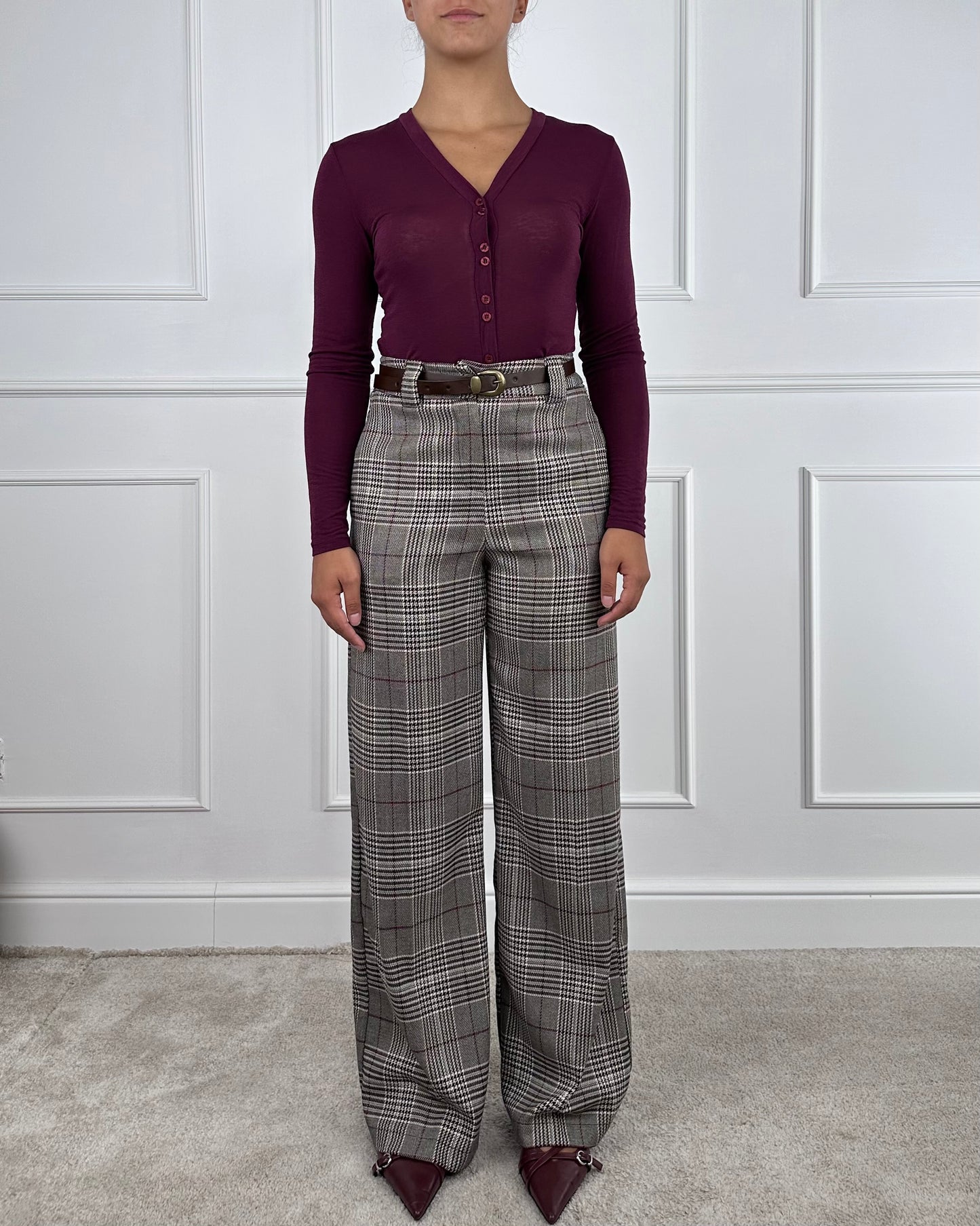 26P1169 - TENSIONE IN PANTALONE PALAZZO