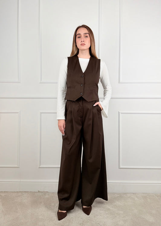 GS23169 - MY-D PANTALONE PALAZZO GESSATATO