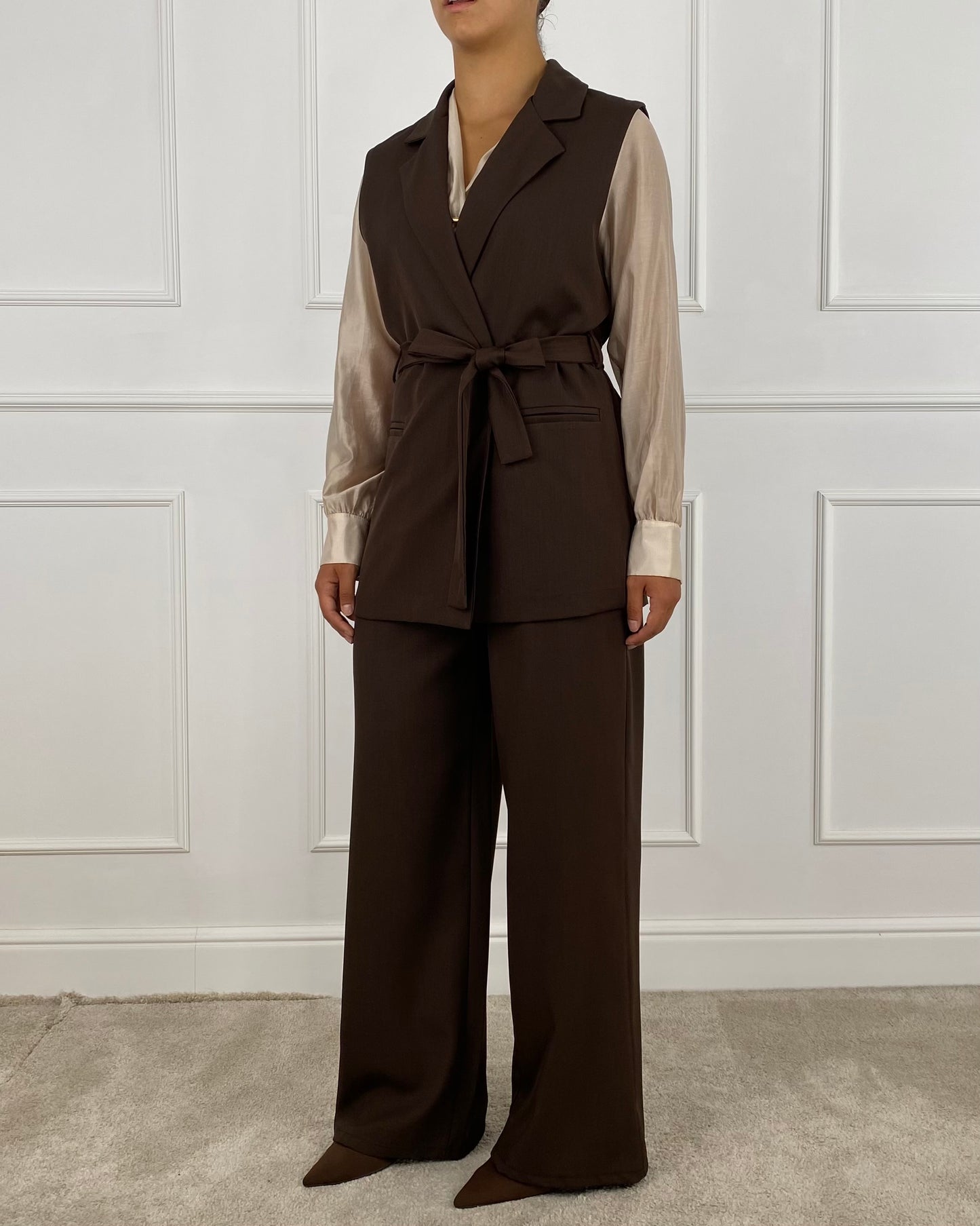 FL9565FLC - COMPLETO GILET E PANTALONE