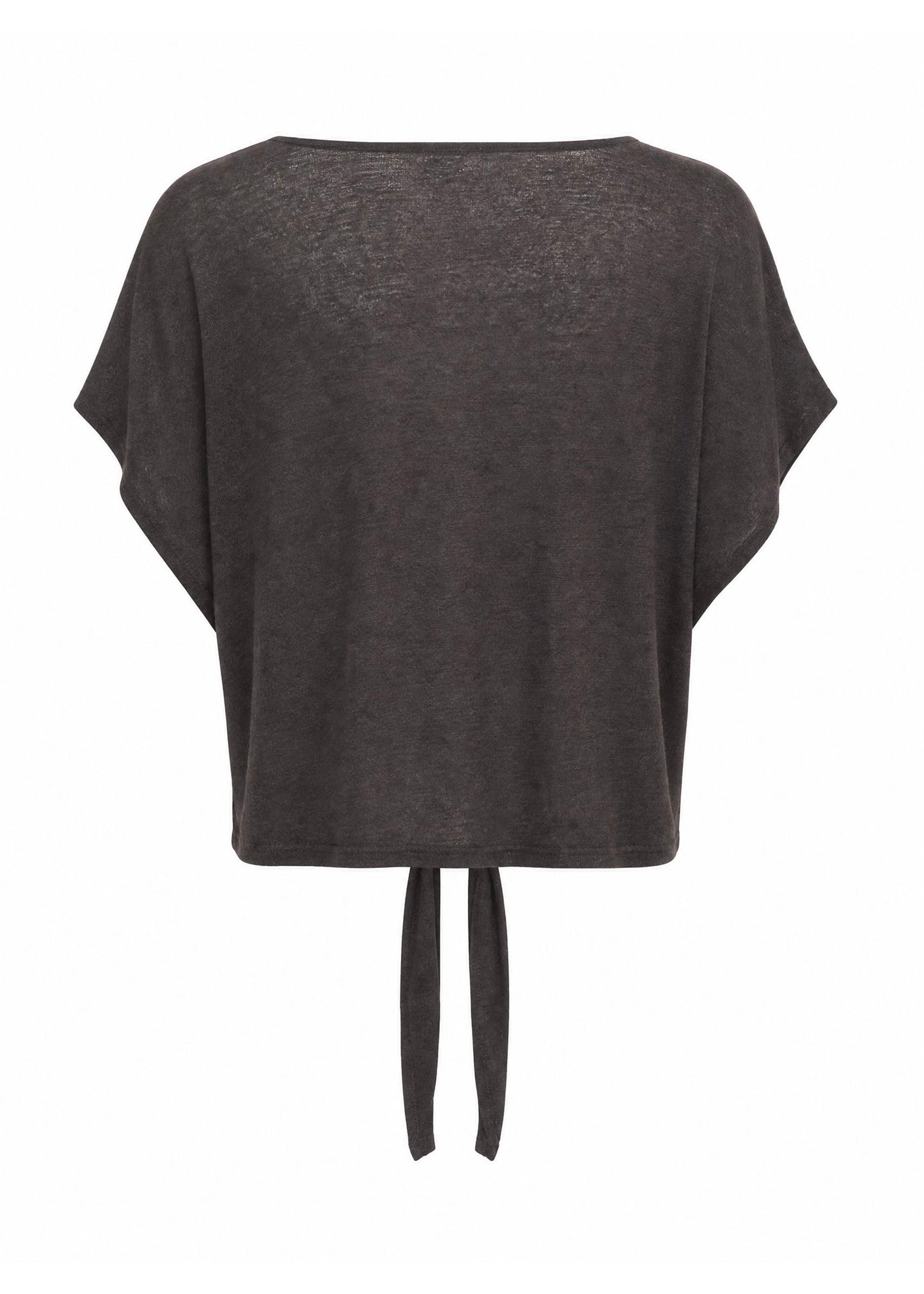 B3285L - BREND T-SHIRT IN LINO CON NODO