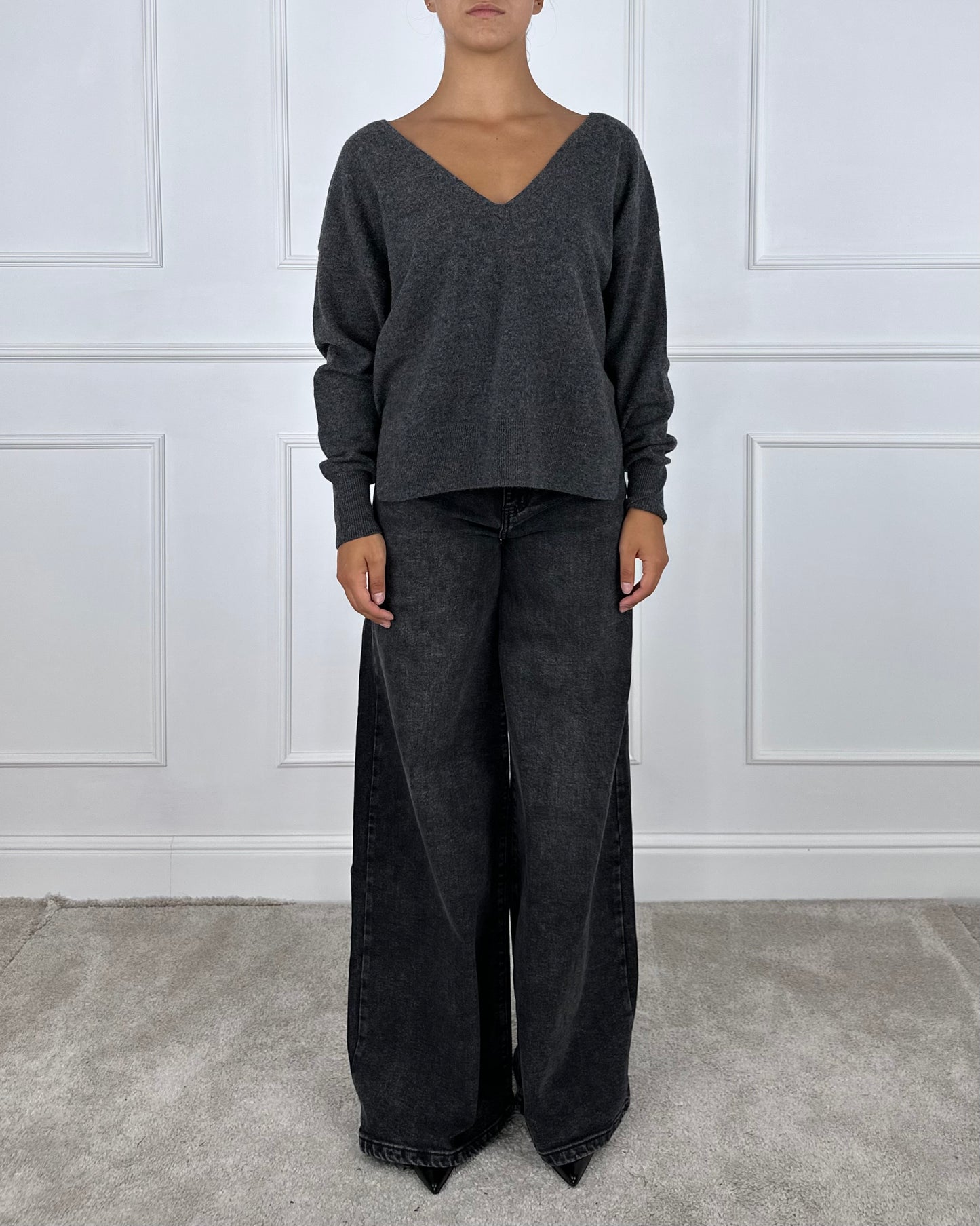 WL544AI25 - TENSIONE IN MAGLIA/CARDIGAN BOTTONI SUL RETRO
