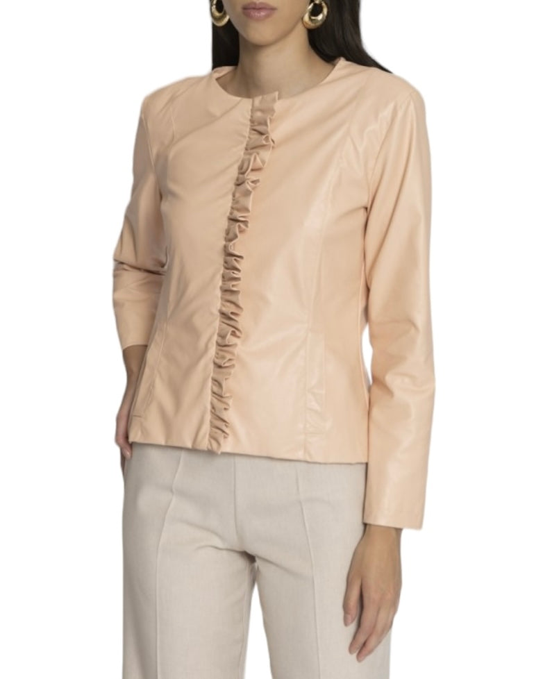 30135SS GIUBBINO CON ROUCHES