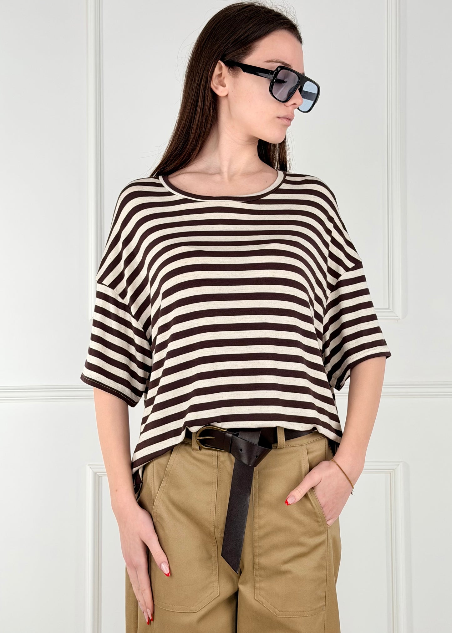 OG99967 - MY-D MAGLIA FANTASIA RIGHE