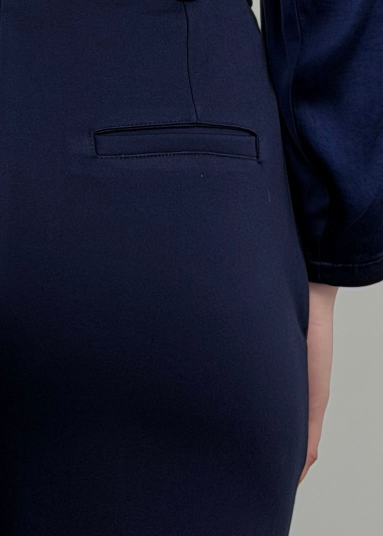 26P4440 - TENSIONE IN PANTALONE PALAZZO IN PUNTO MILANO