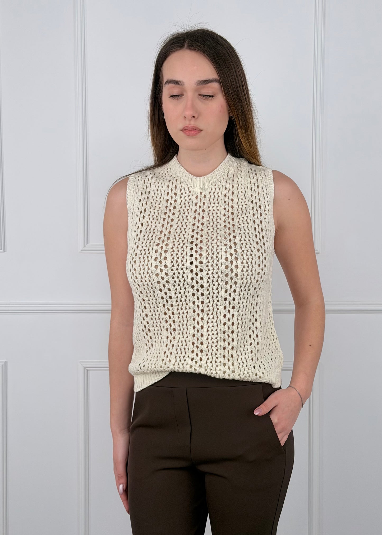 U2082661 - BREND GILET TRAFORATO